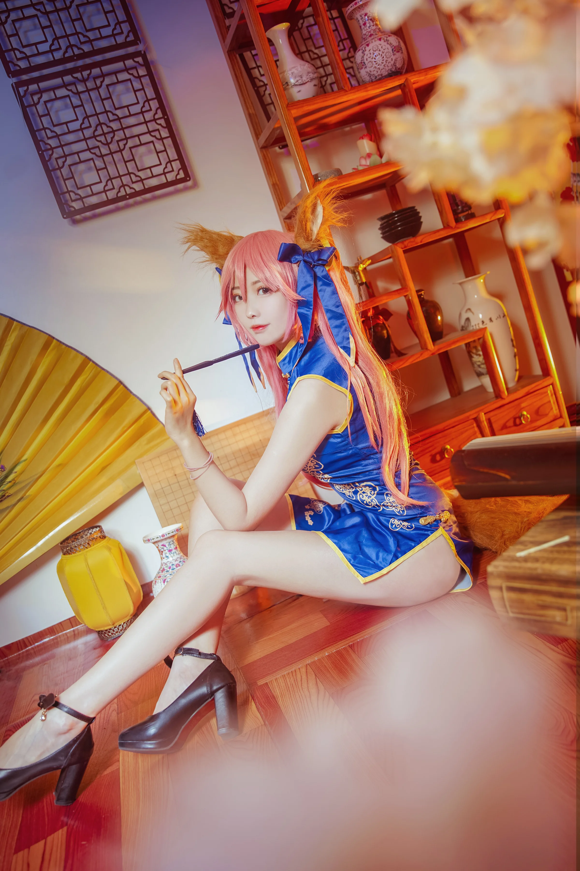 玉藻前旗袍COS写真
