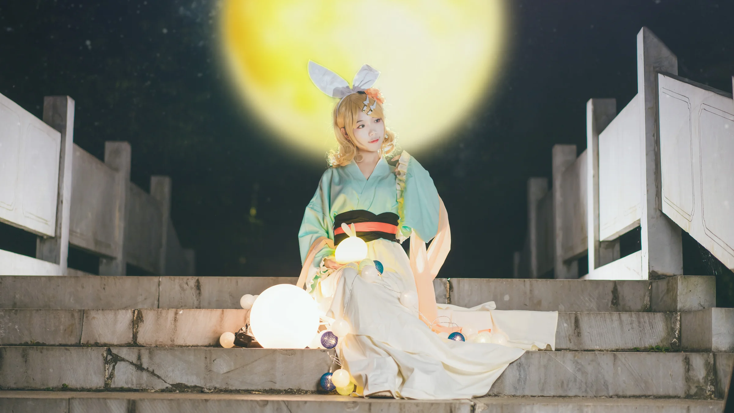 VOCALOID 镜音铃COS写真