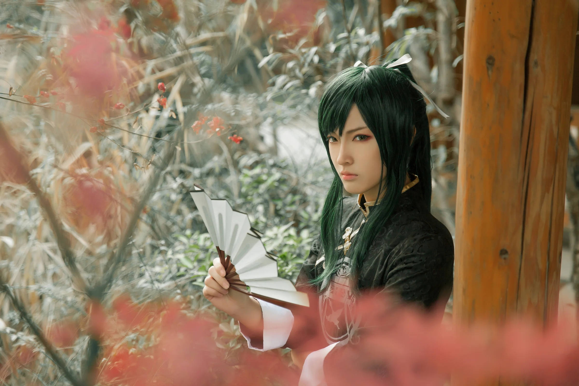 刀剑乱舞 太郎次郎旗袍同人COS写真