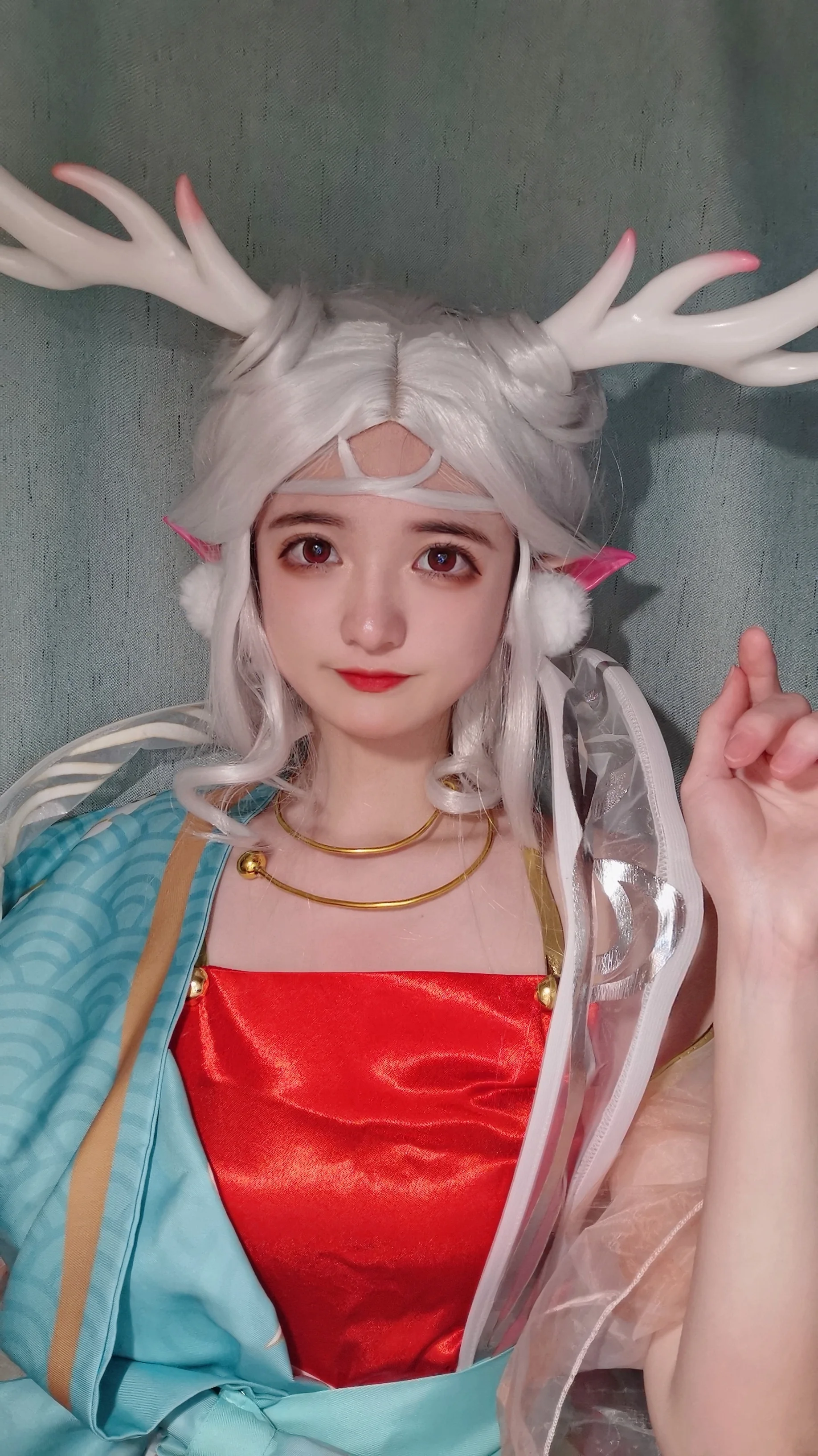 【王者荣耀】遇见神鹿COS写真