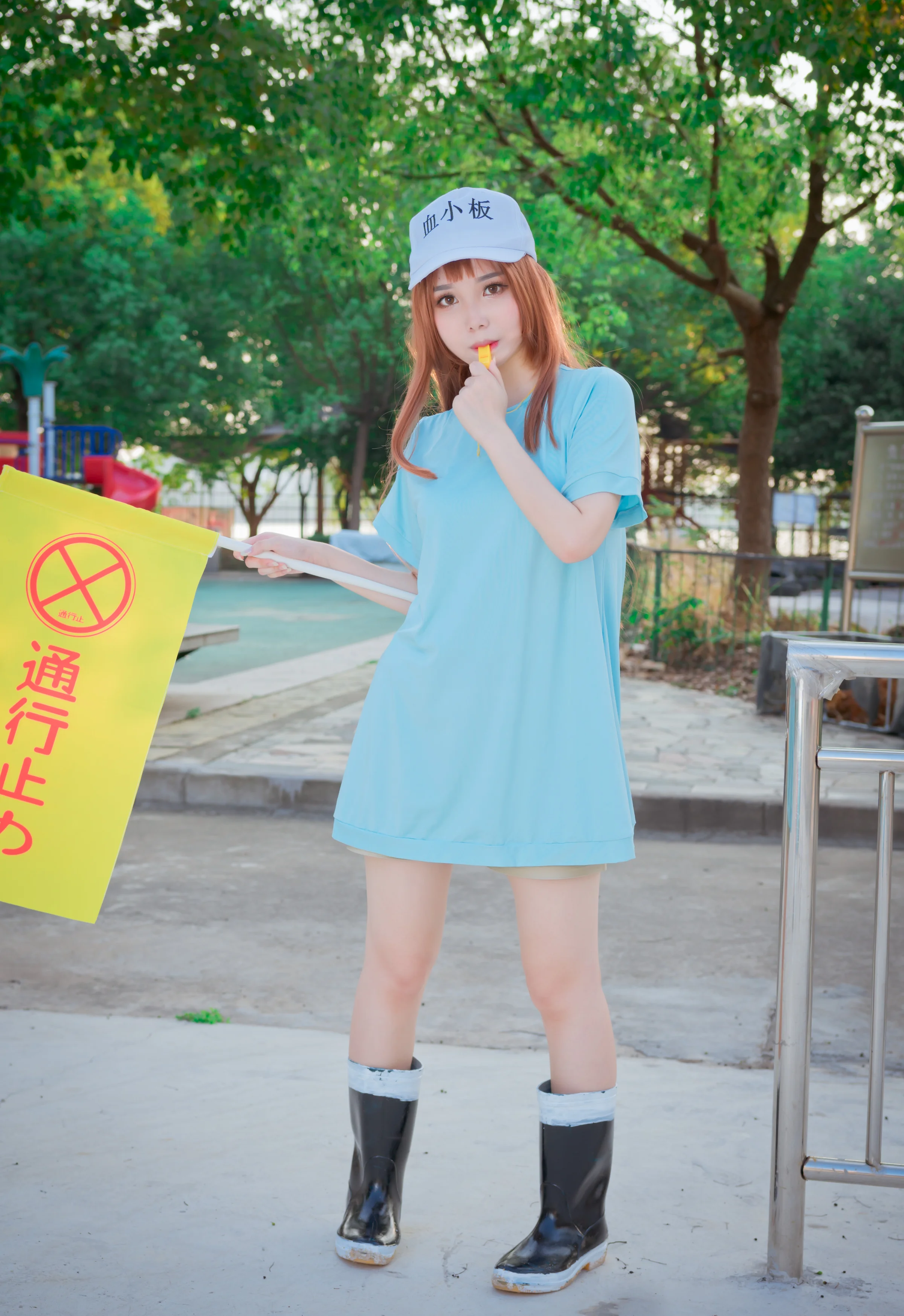 工作细胞血小板COS写真
