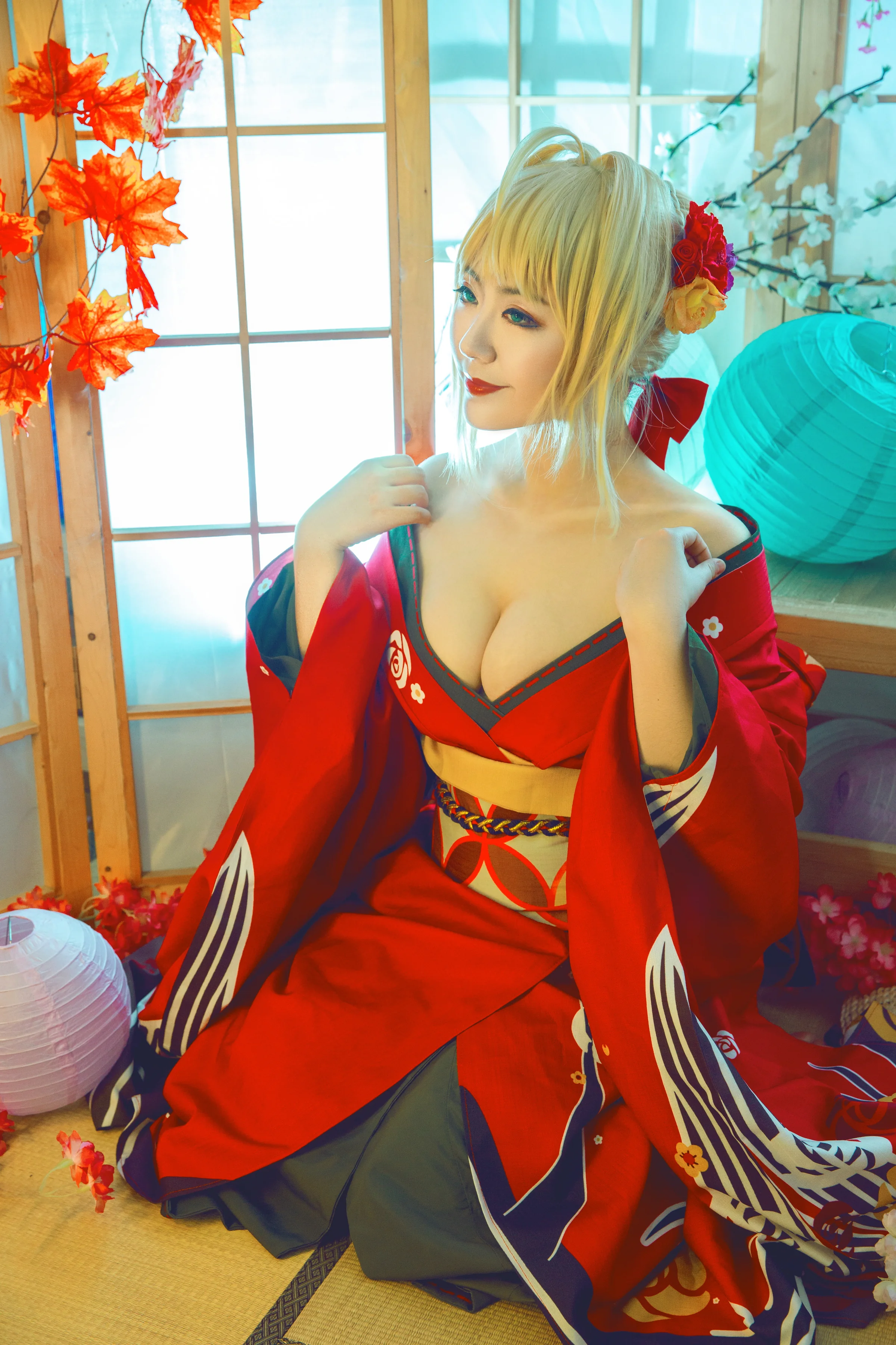 fate grand order 尼禄COS写真