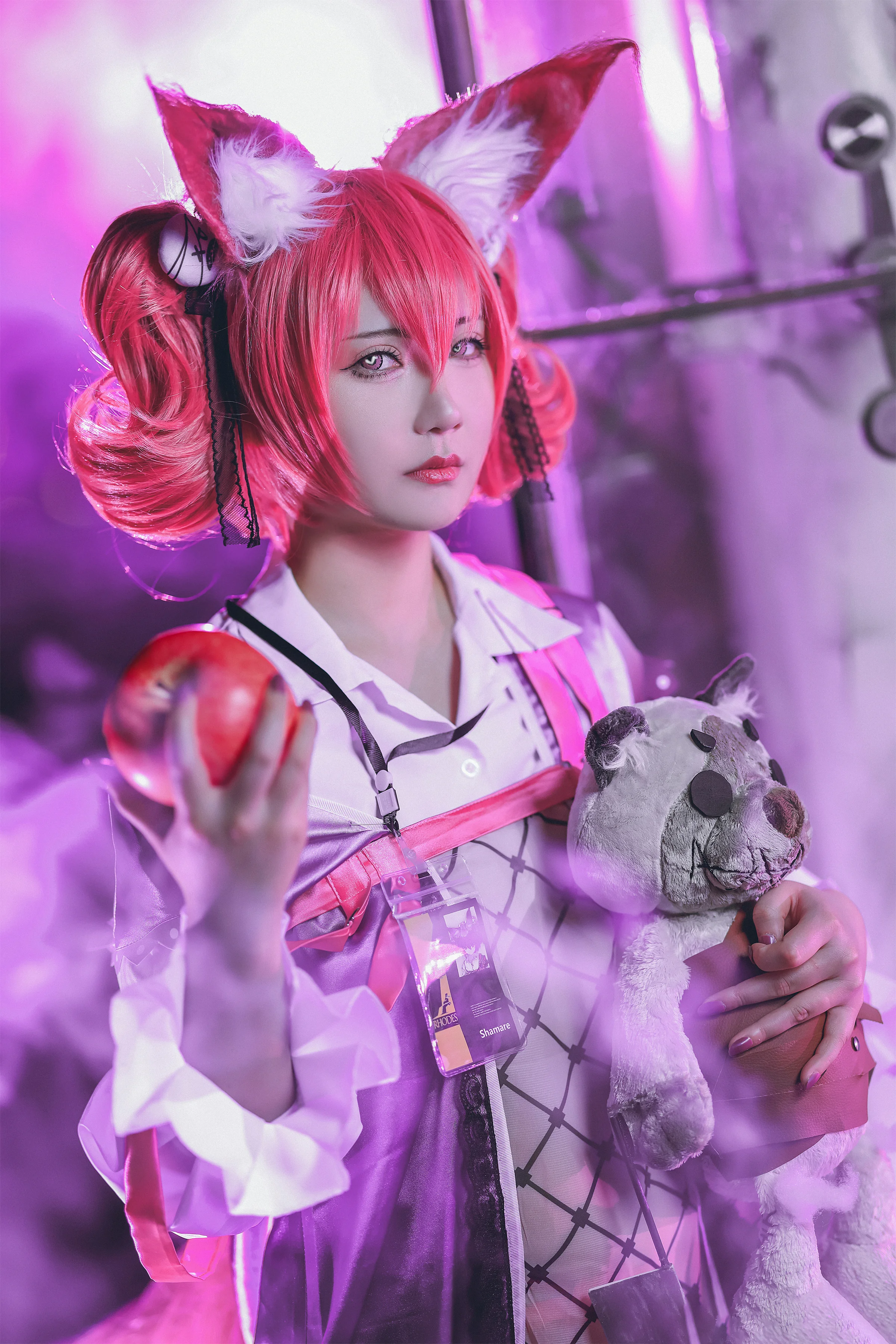 《明日方舟》巫恋COS写真