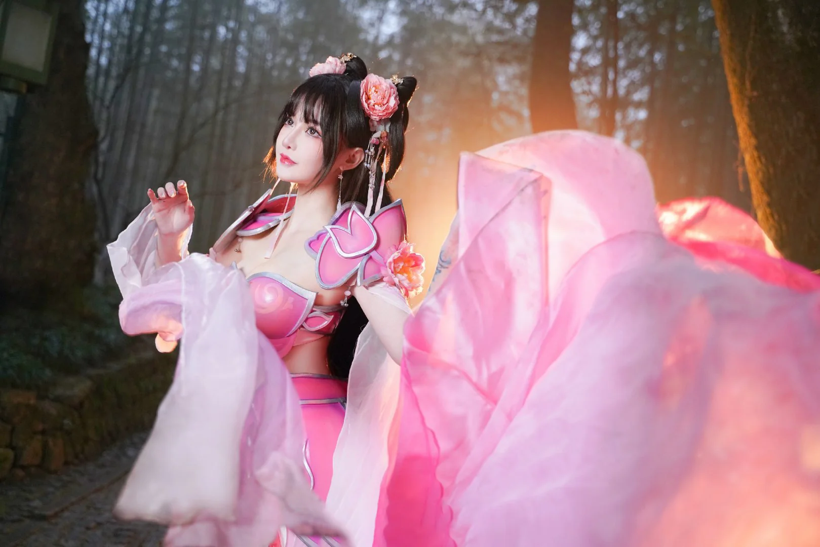 蜀门手游 百花COS写真