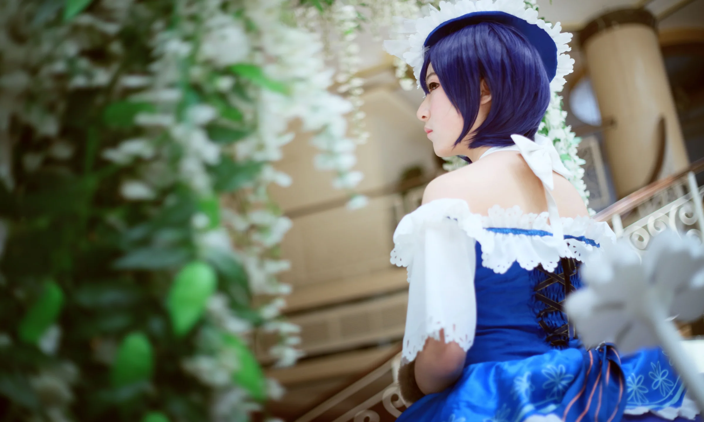 DC1990 LOVELIVE!舞会觉醒南小鸟园田海未COS写真