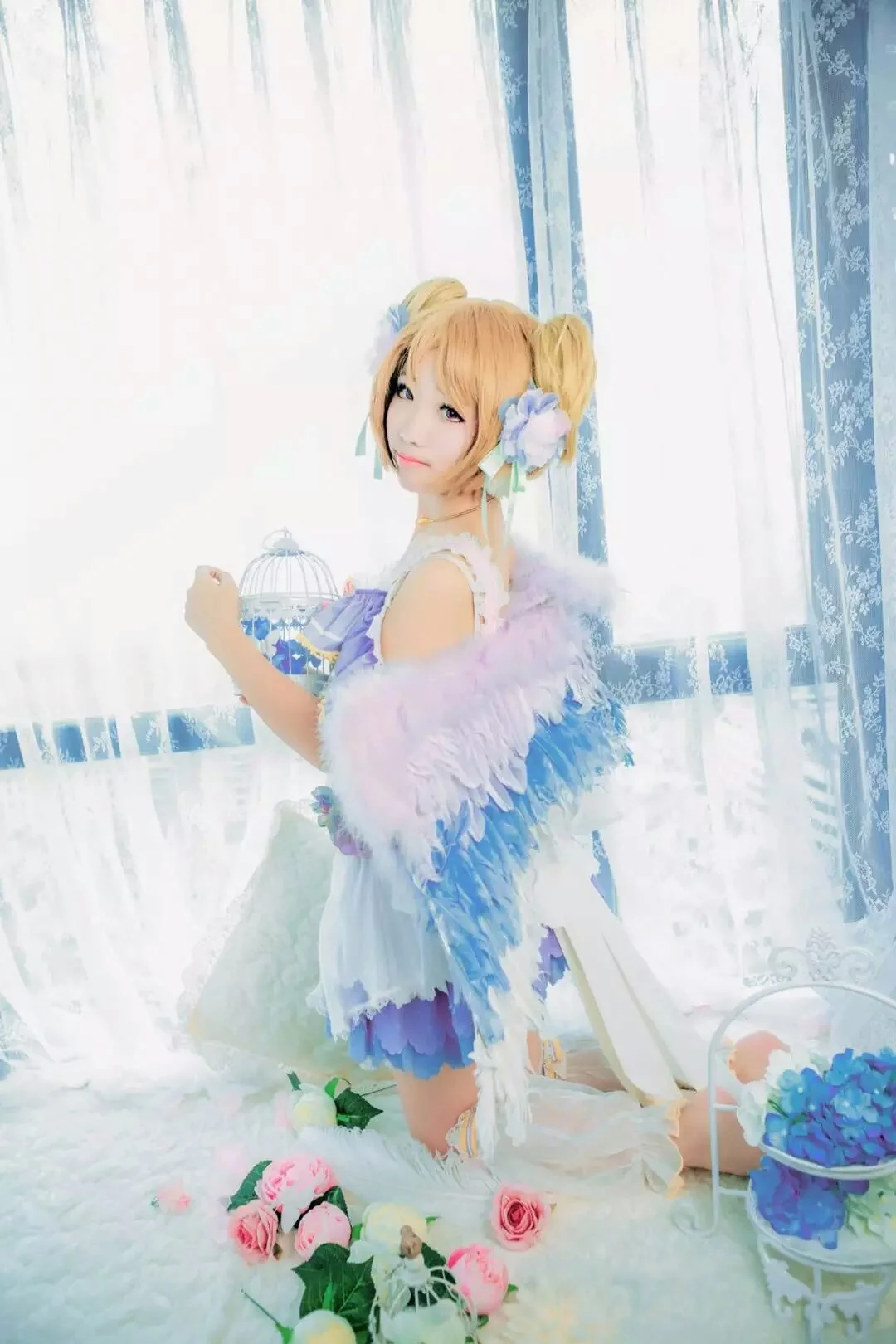 Lovelive!白色情人节花妮COS写真