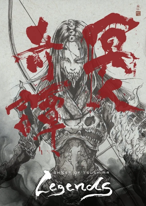《对马岛之魂》动画新角色视觉图公开！神风动画操刀｜高清图片集