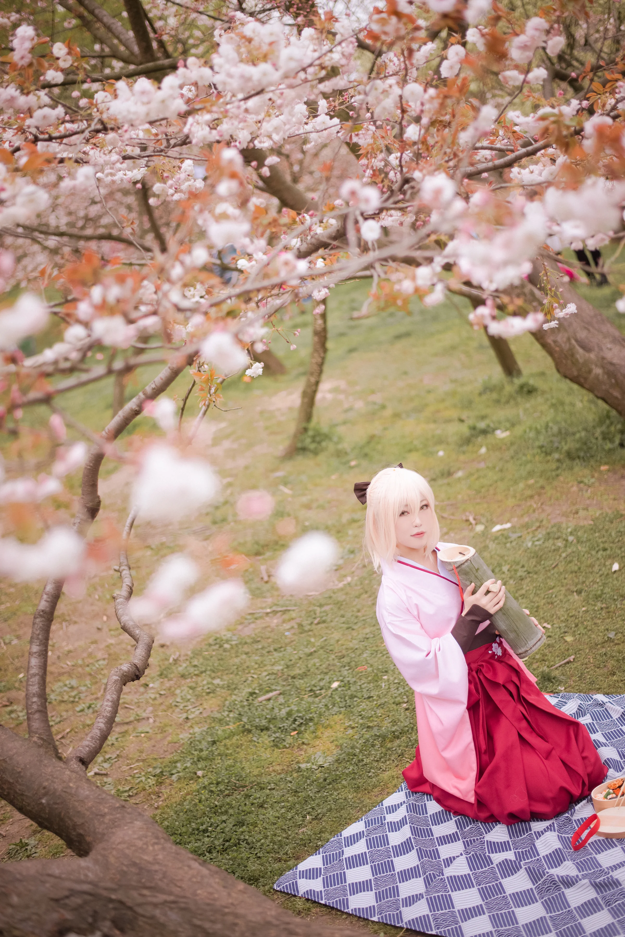 Fate/GrandOrder 冲田总司COS写真