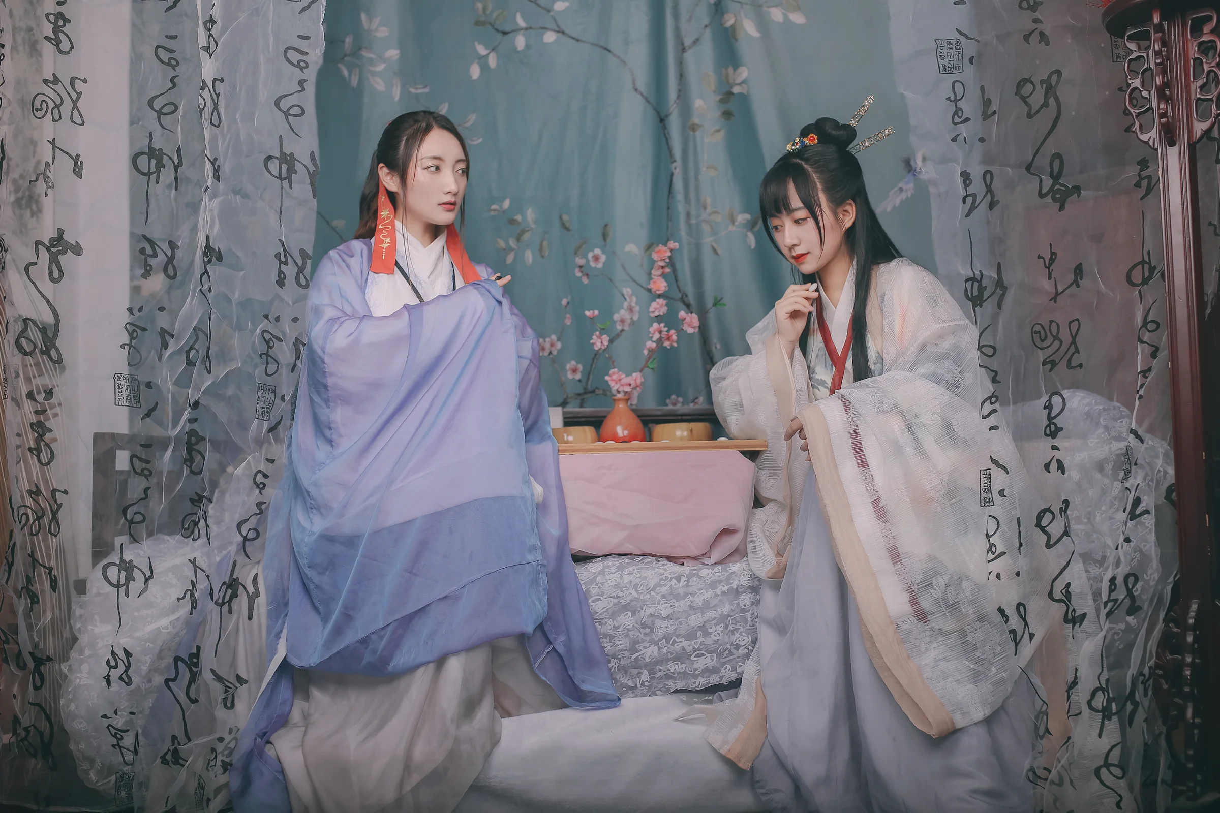 汉服 闲厅对弈｜高清图片集