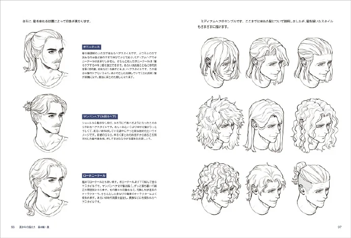 Graphic出版社推出绘画指导书「美中年の描き方」将在1月出版｜高清图片集