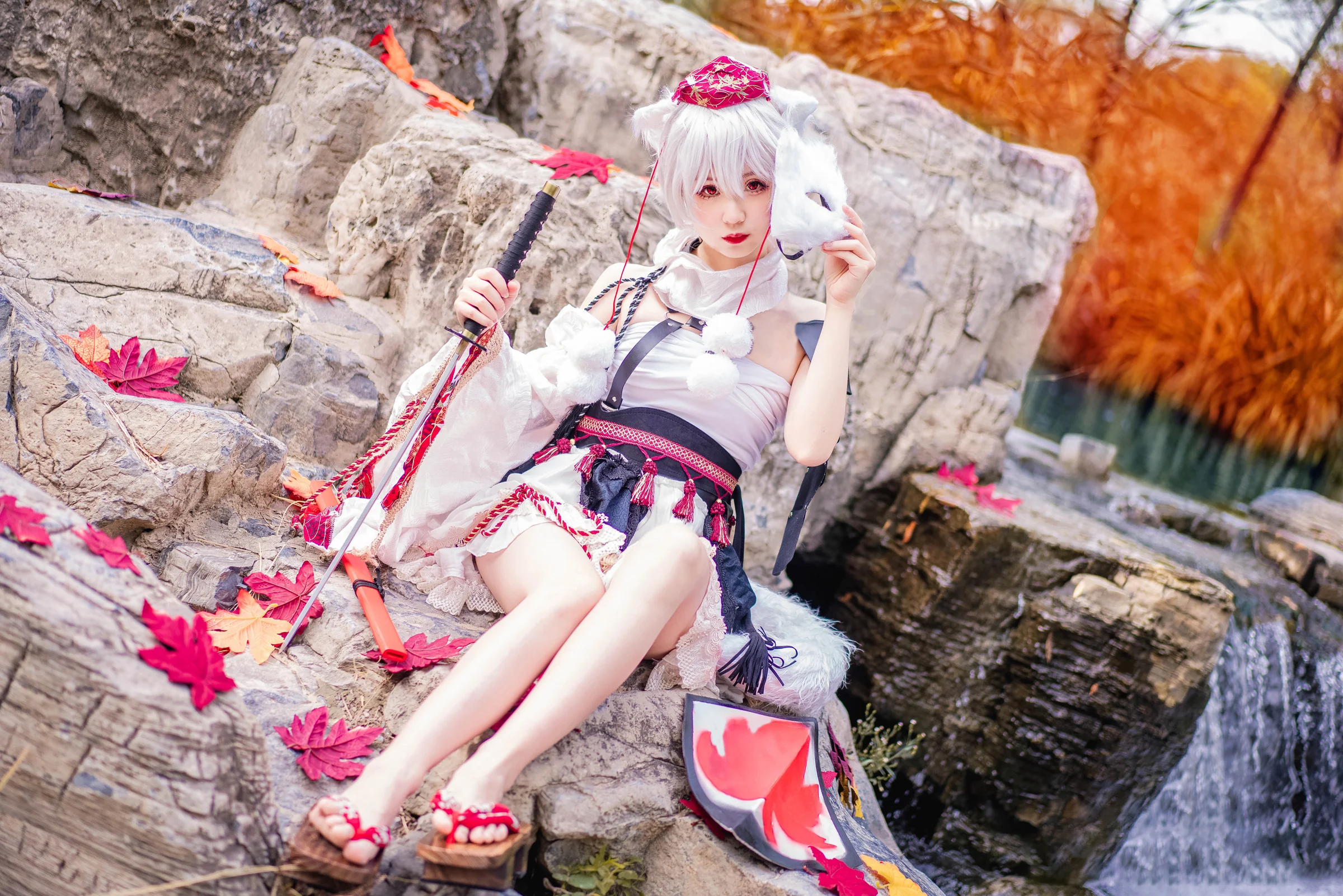 东方project 犬走椛COS写真