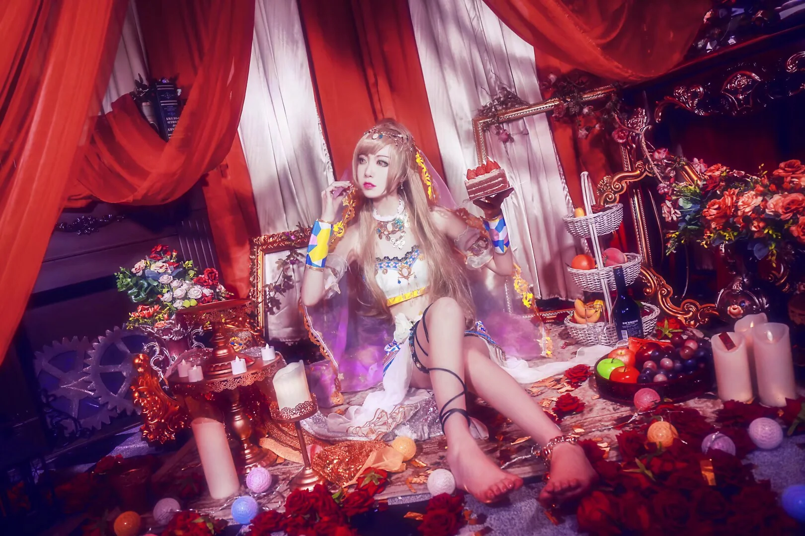 love live！南小鸟舞娘觉醒COS写真