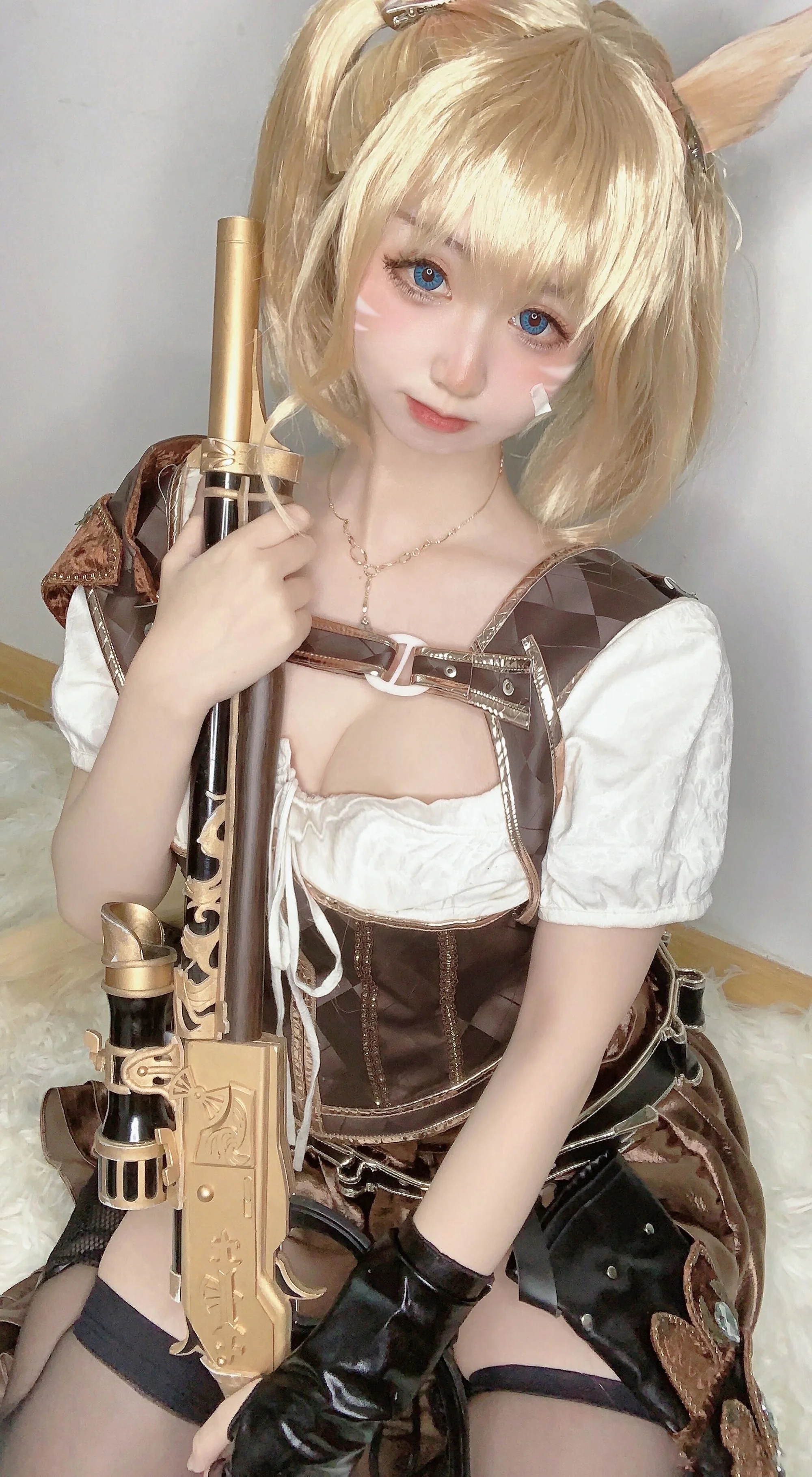 最终幻想14 猫娘机工 COS写真