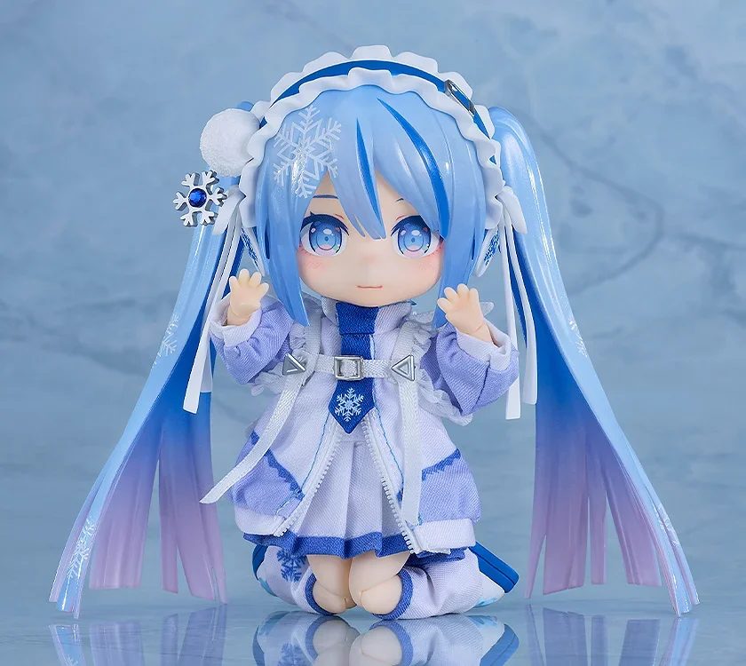 GSC发布《初音未来》雪未来Yukiiro Pop Ver.黏土娃｜高清图片集