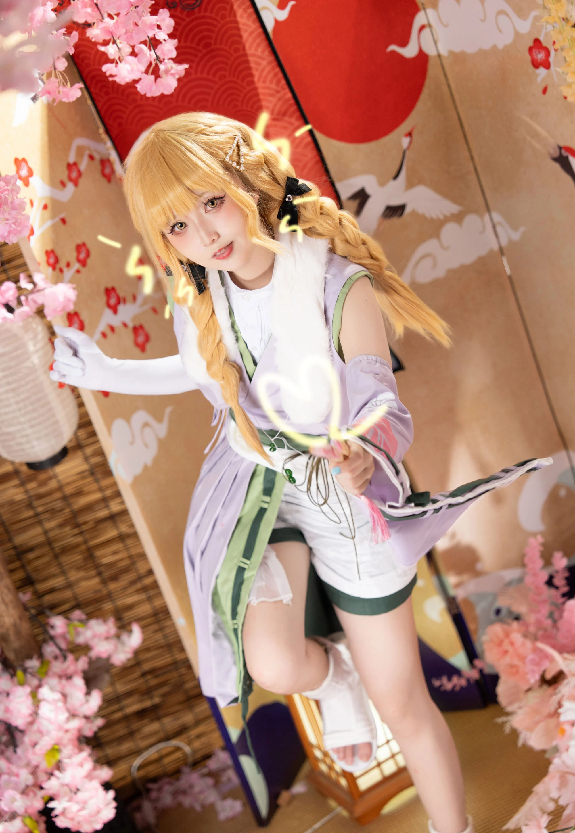 《学园偶像大师》藤田琴音COS写真