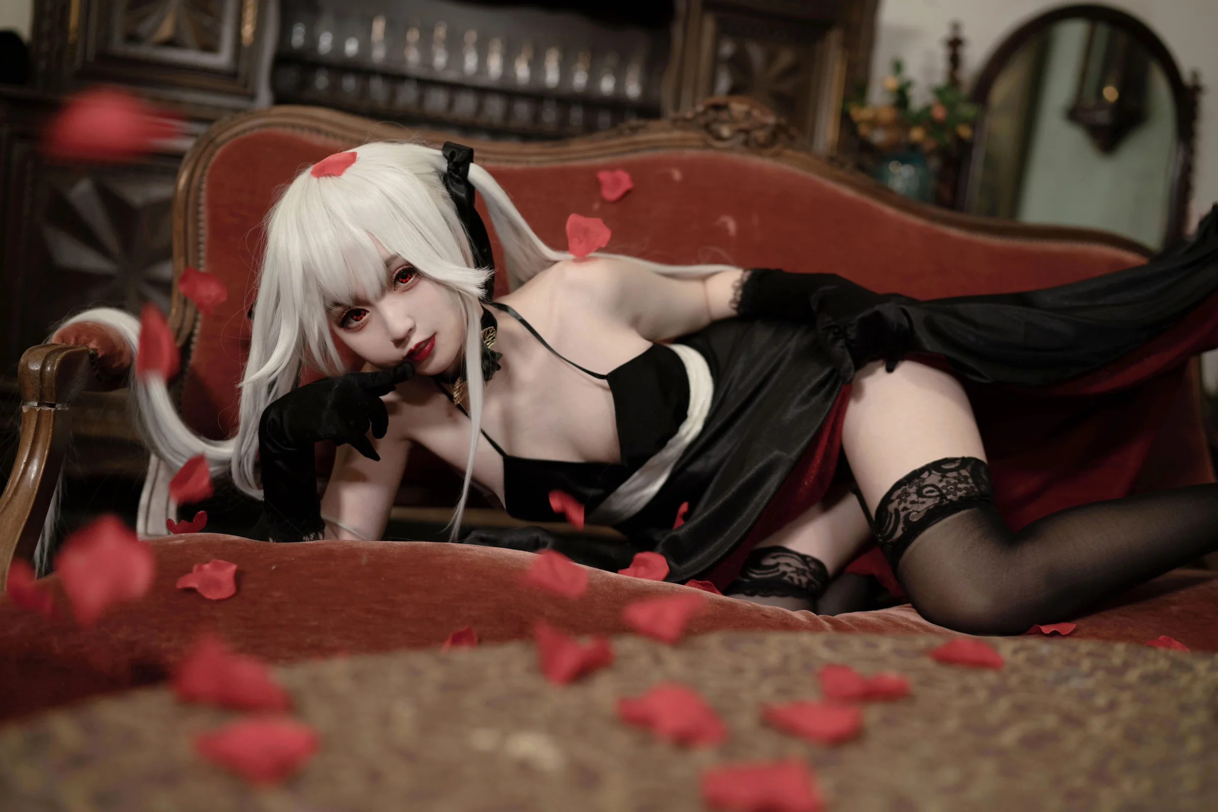 美少女万华镜 -被诅咒之传说少女 篝之雾枝礼服COS写真