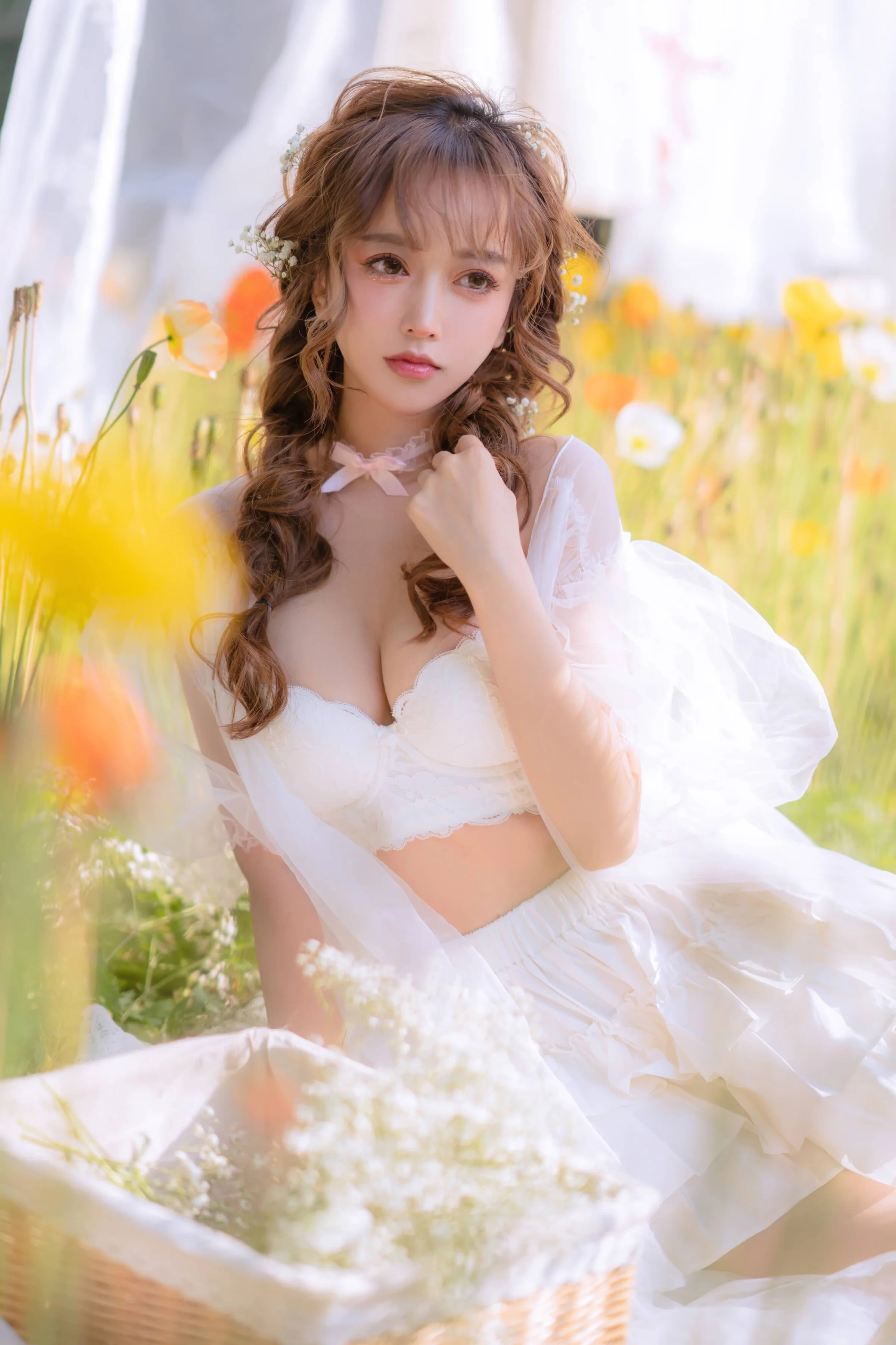 过期米线线喵 夏日限定 晒衣服 [41P]｜高清图片集
