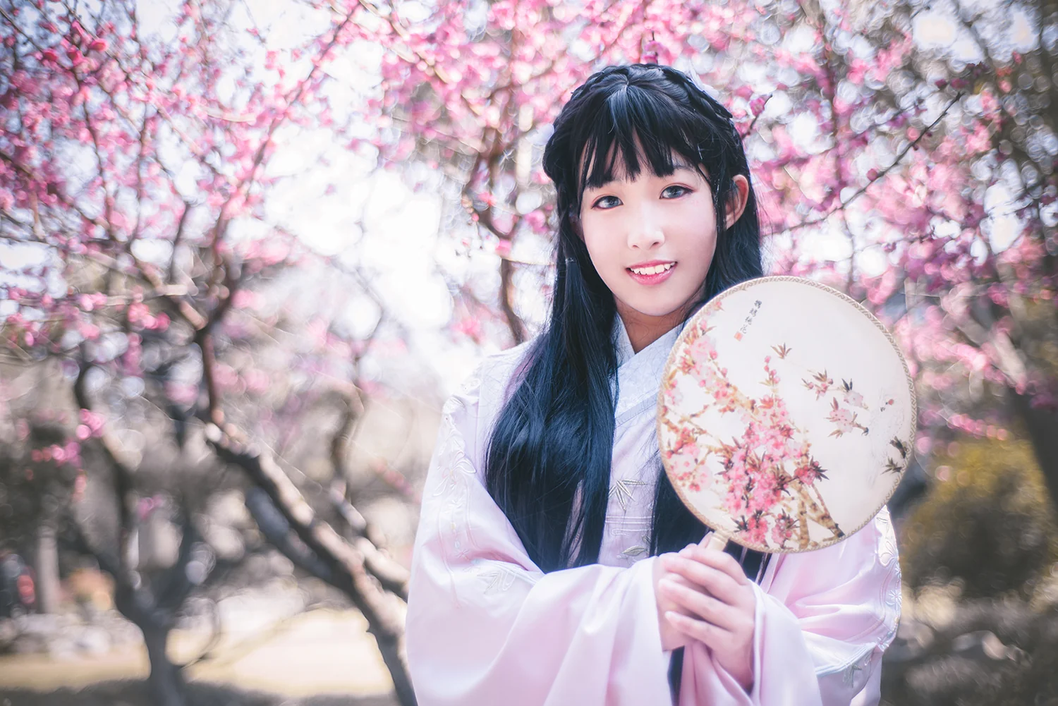 【汉服】人面桃花相映红｜高清图片集