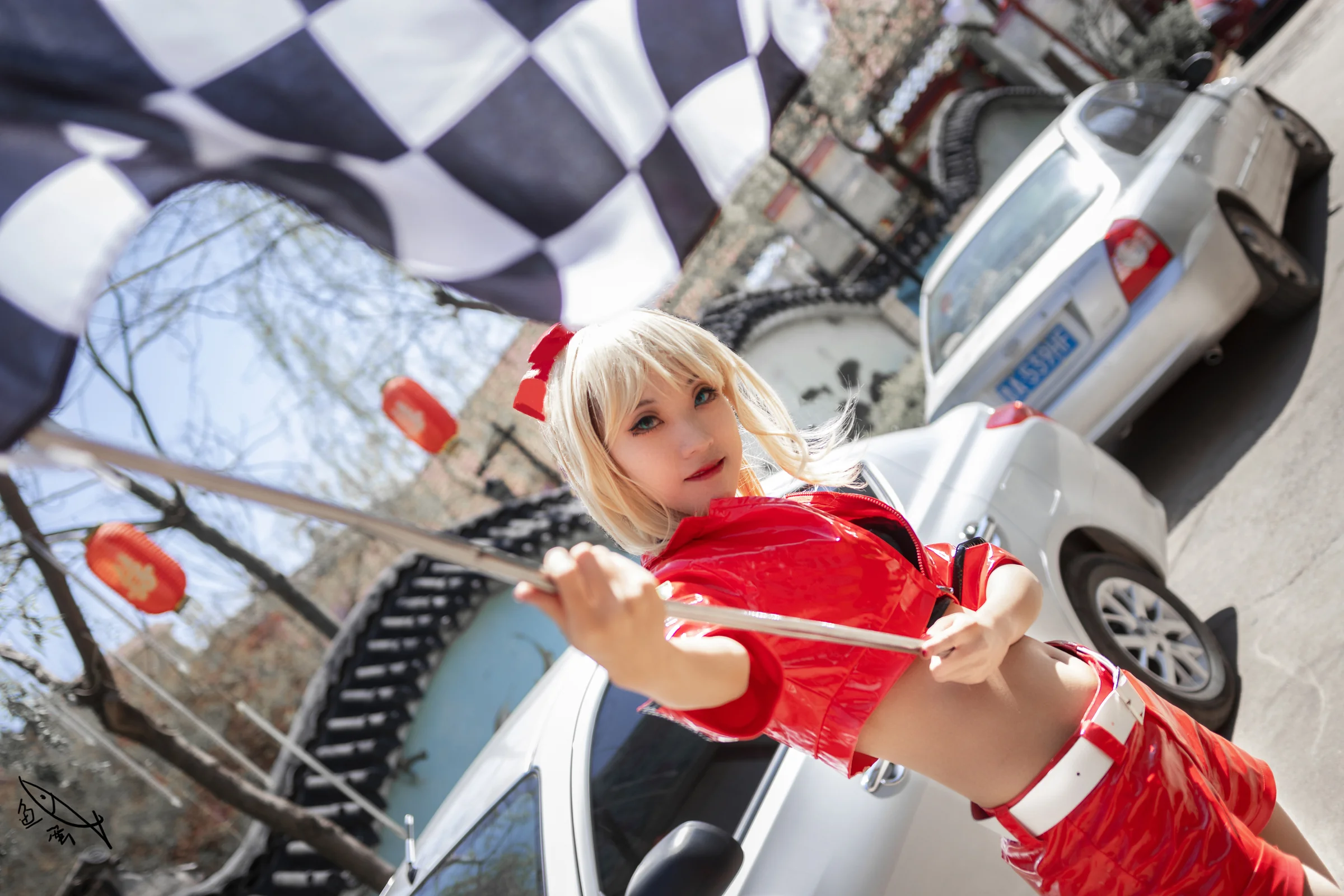 FATE 赛车尼禄COS写真