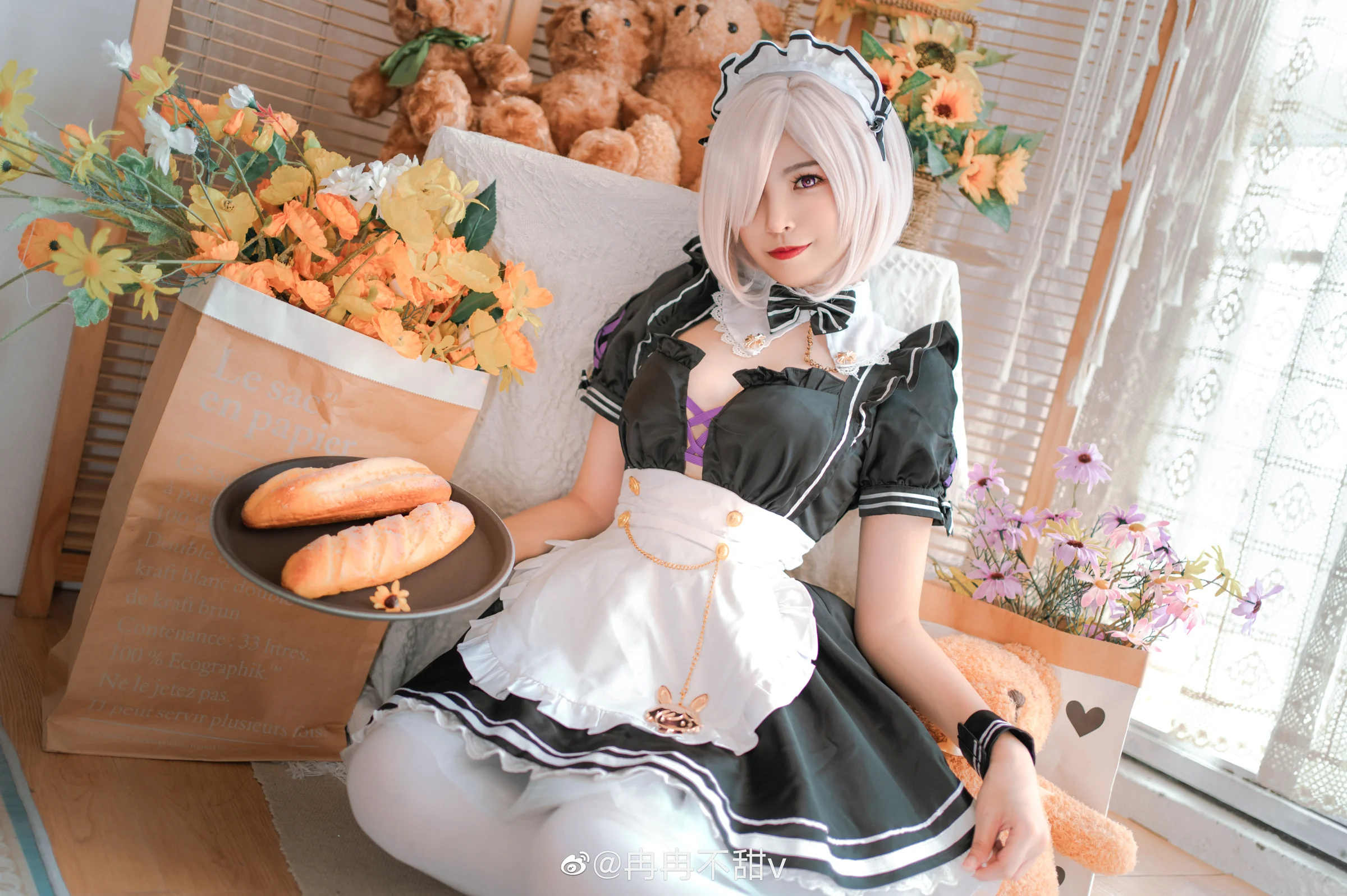 Fate/Grand Order 玛修·基列莱特 女仆COS写真
