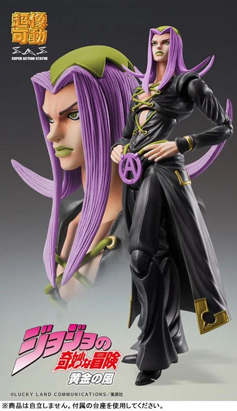 《JOJO的奇妙冒险》第五部雷欧·阿帕基BLACK Ver.模型｜高清图片集