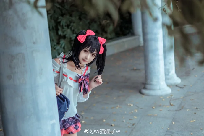 lovelive！矢泽妮可未觉醒活动卡COS写真