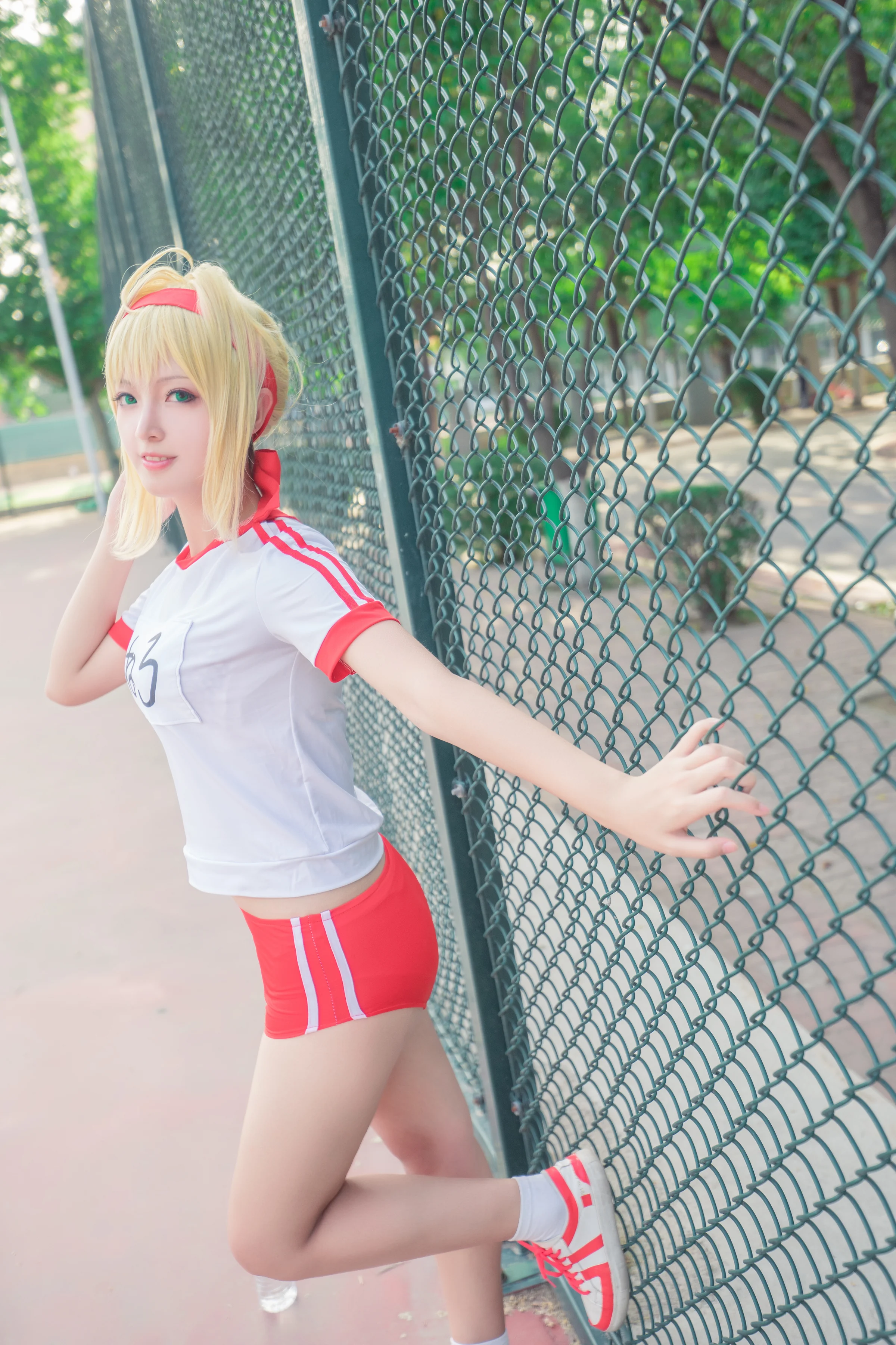 fgo 尼禄体操服COS写真