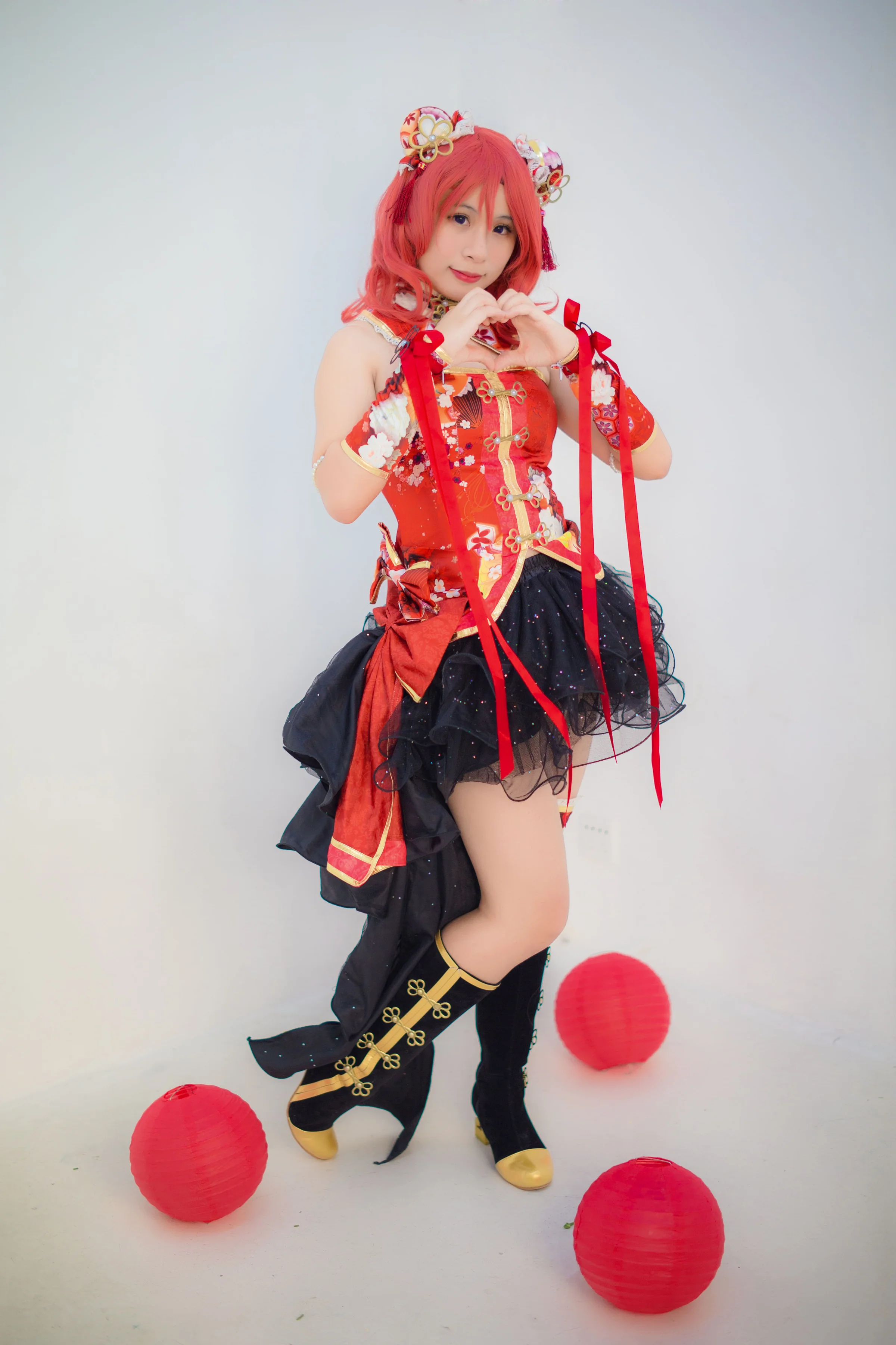 lovelive旗袍觉醒西木野真姬COS写真