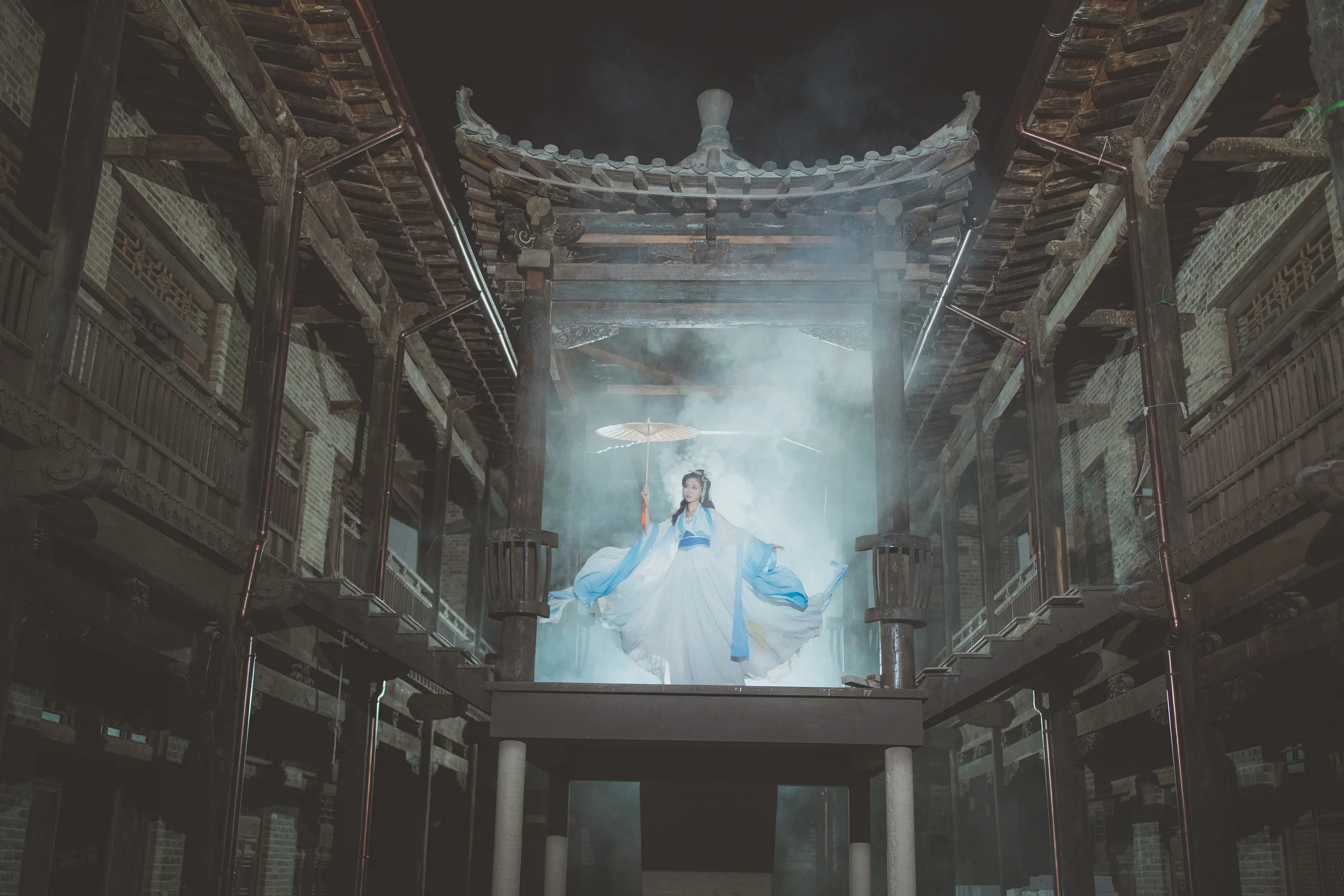 古风月拟人COS写真