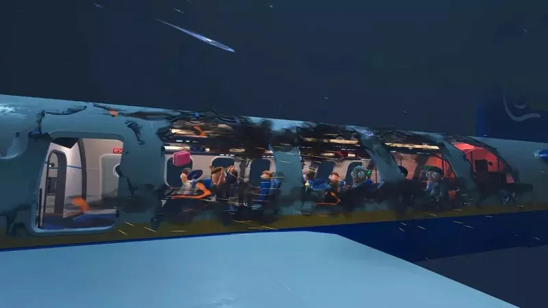 史上最鬧遊戲《世界最爛航空公司》在數萬呎高空上演各種哭笑不得的突發狀況｜高清图片集