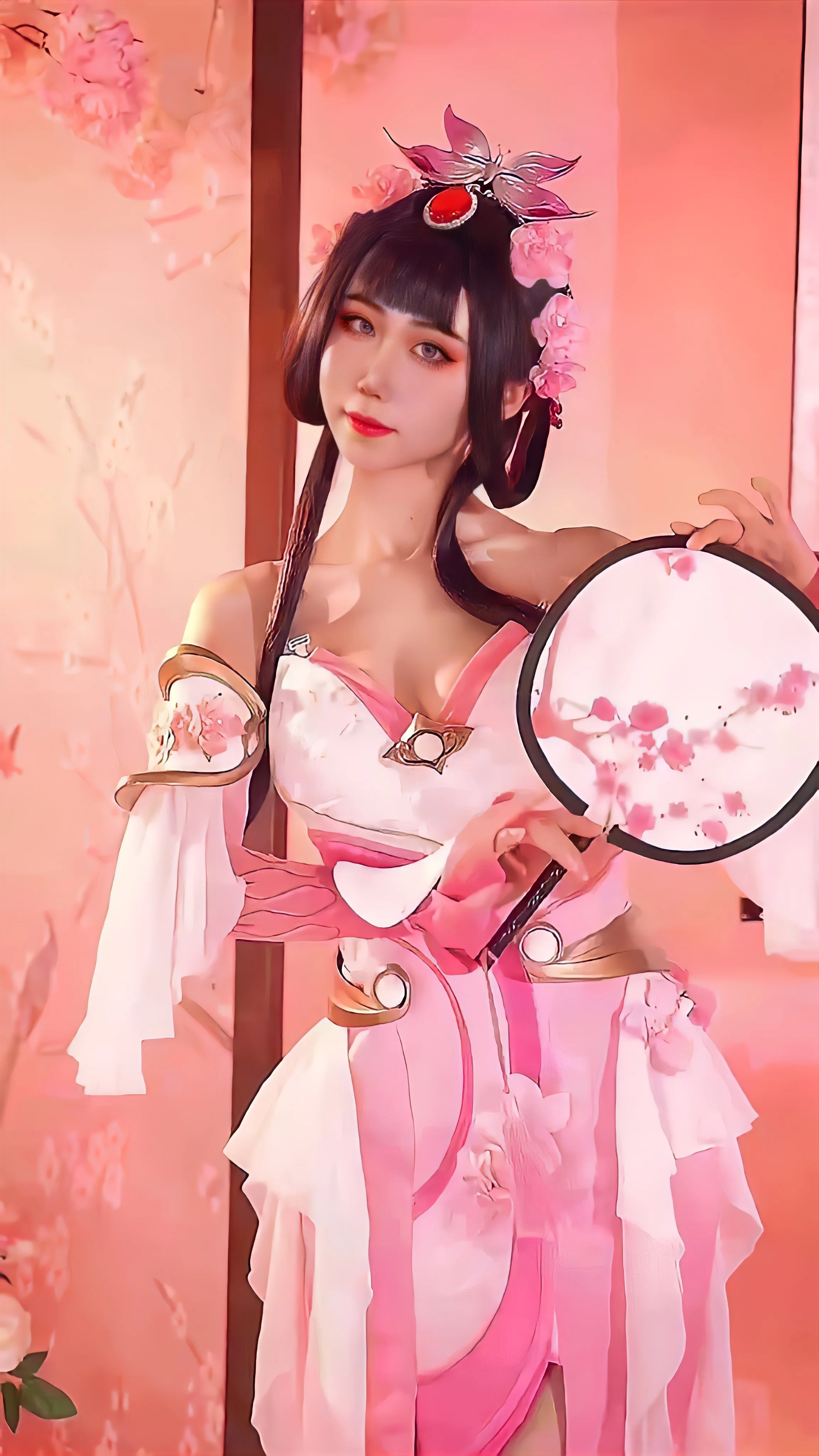 王者荣耀甄姬游园惊梦COS写真