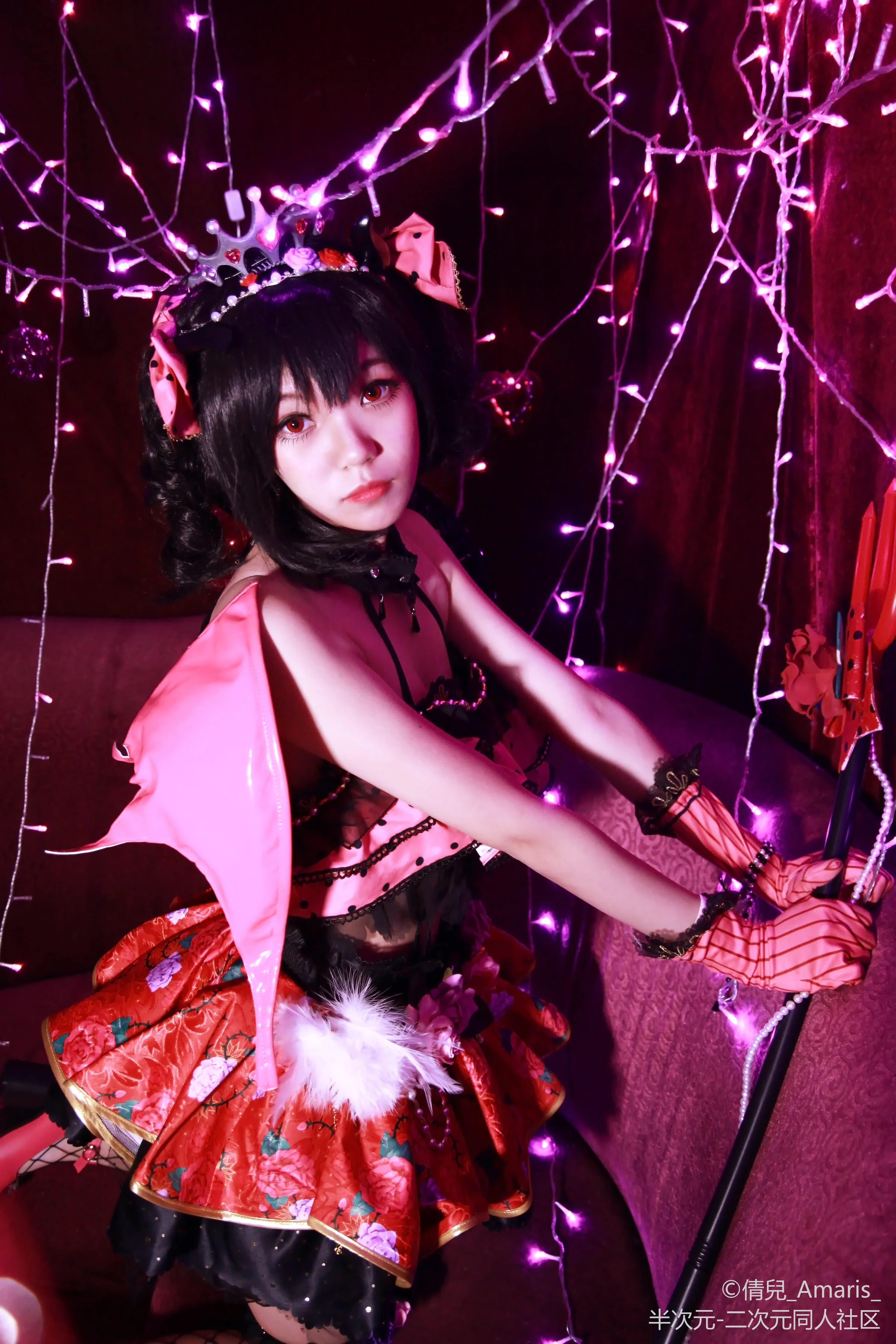小恶魔妮可酱来了哦COS写真