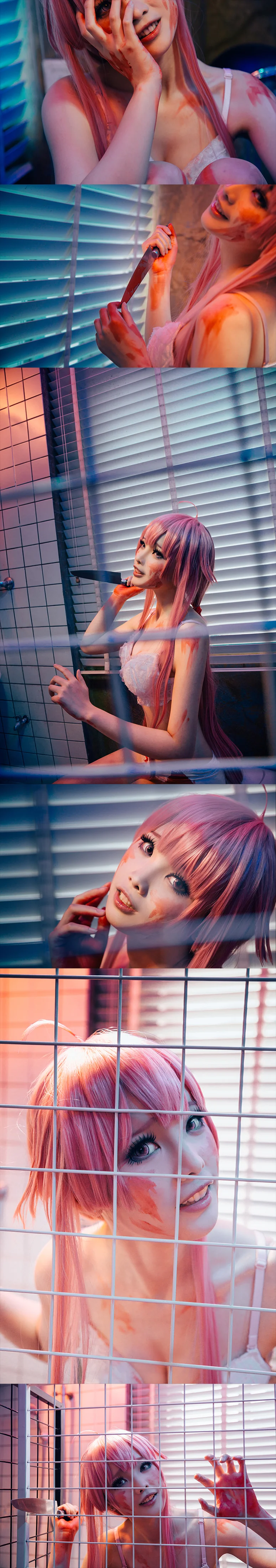 未来日记我妻由乃COS写真