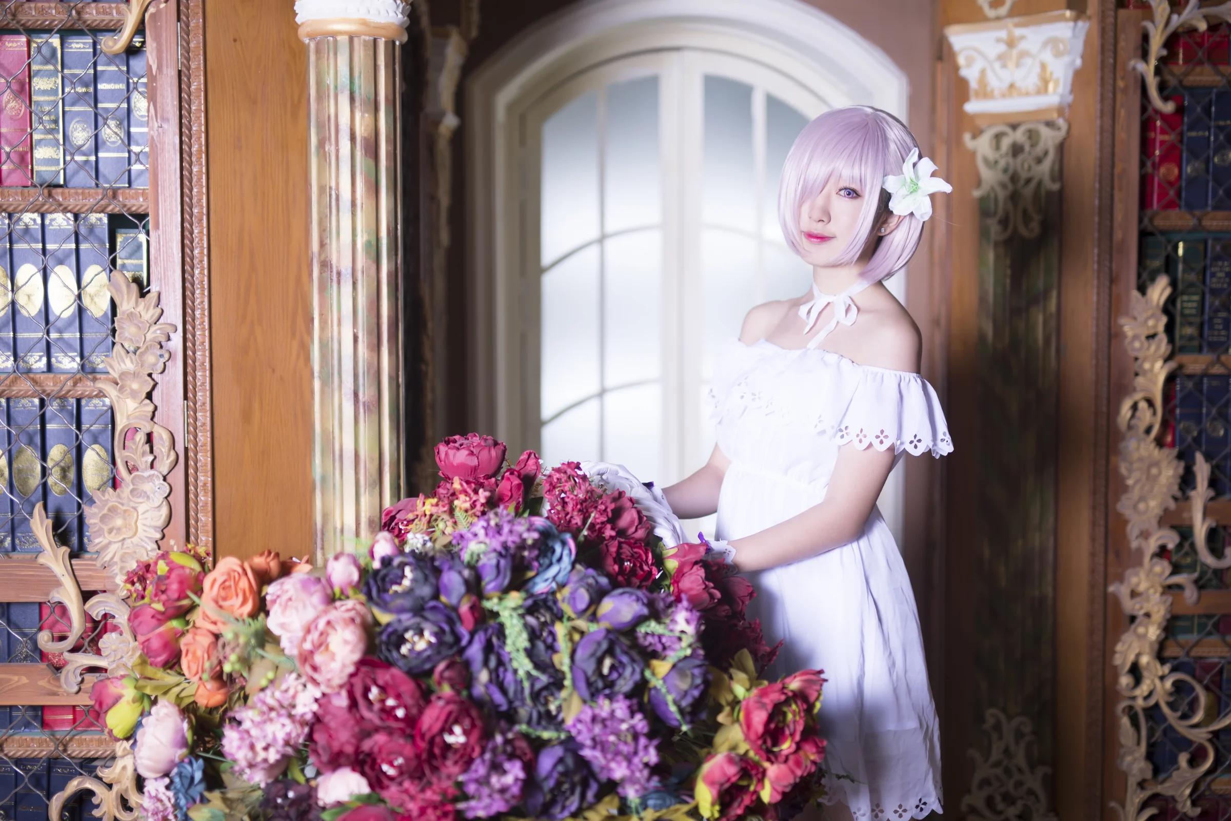 Fate/Grand Order玛修两周年礼装COS写真