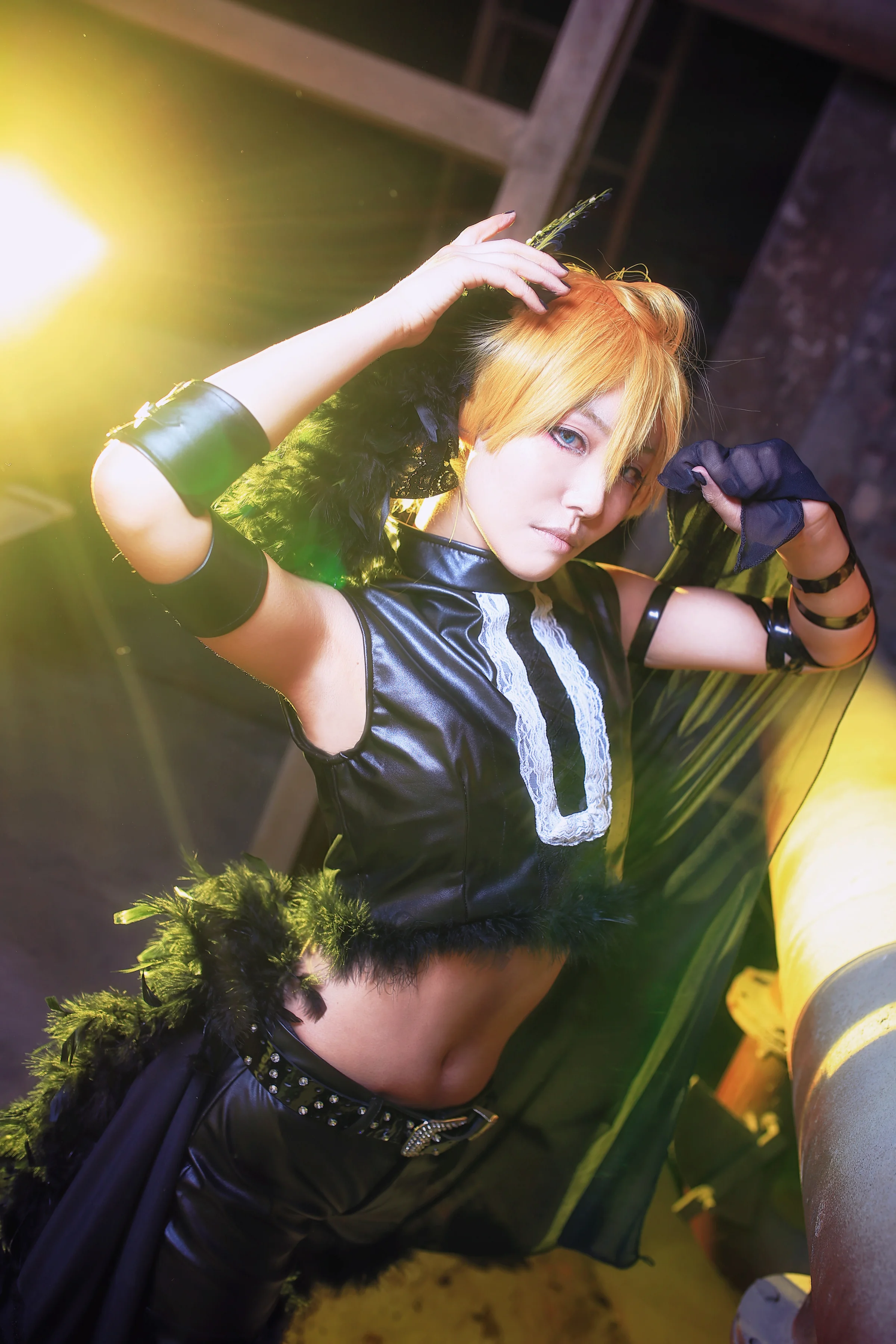 VOCALOID镜音连COS写真