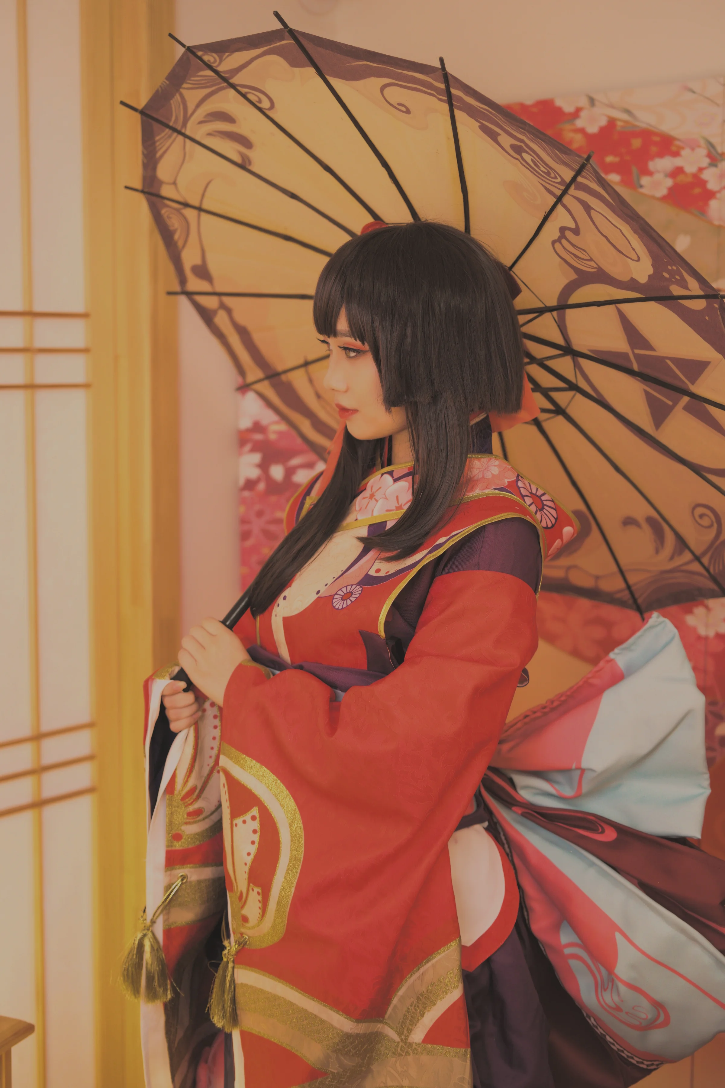 阴阳师神乐COS写真