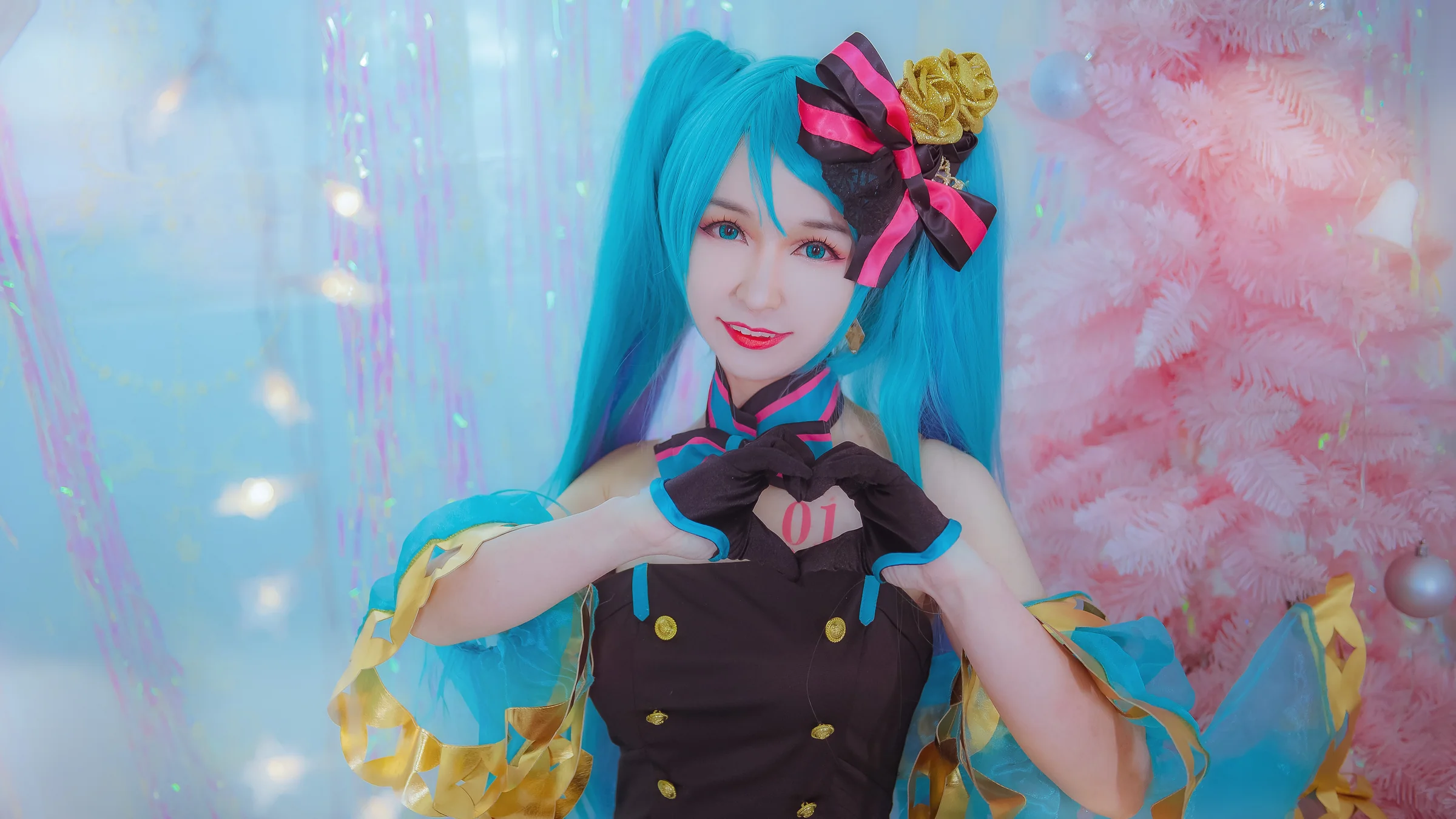 初音未来COS写真 世界第一的公主殿下最可爱了！