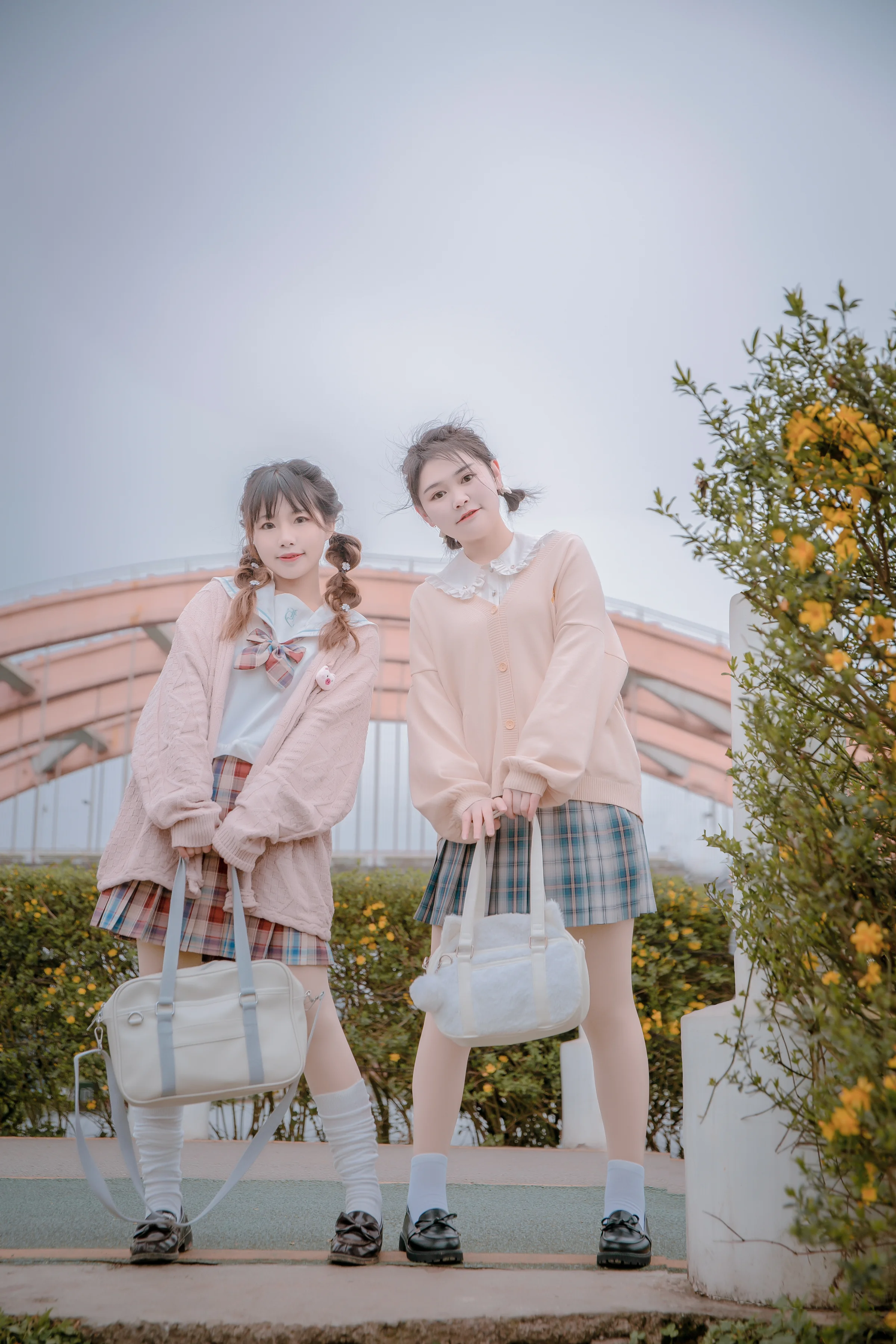 JK制服，天气有点遗憾｜高清图片集