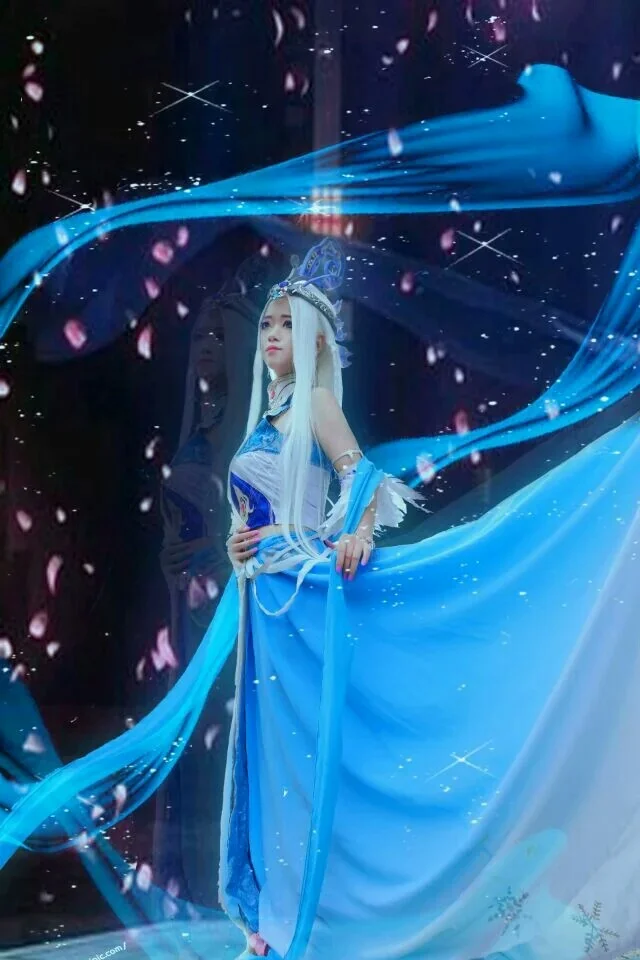 秦时明月雪女COS写真