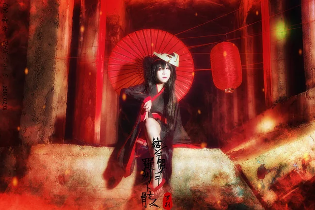 结ンデ开イテ罗刹ト骸 miku COS写真