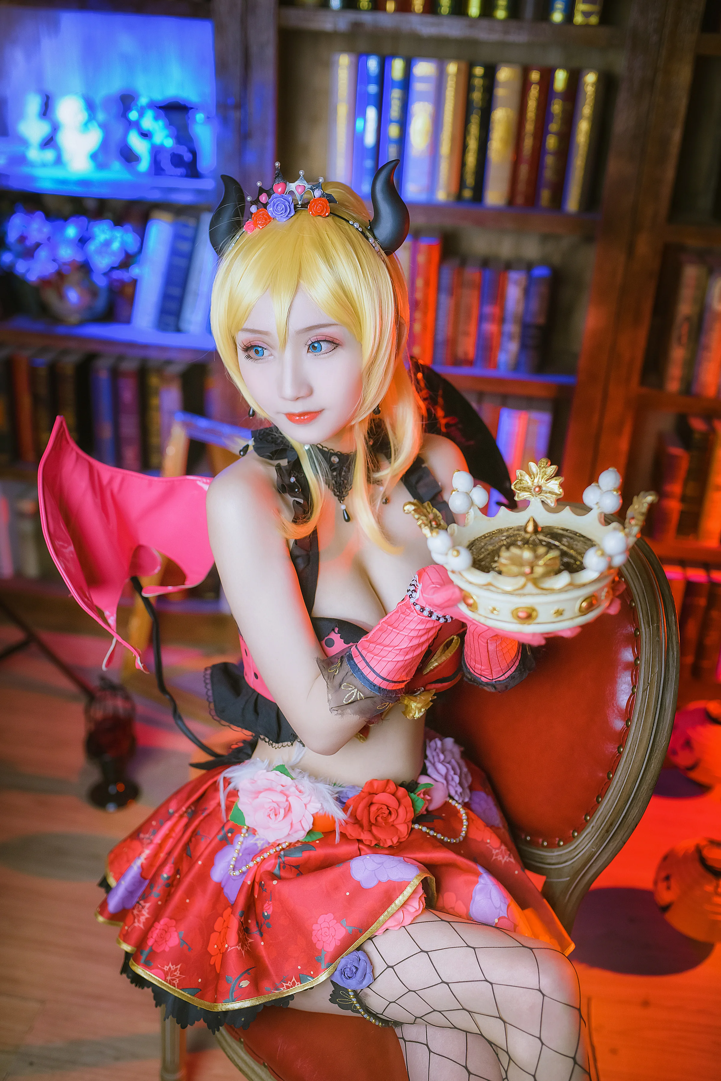 LoveLive 小恶魔觉醒绘里 COS写真