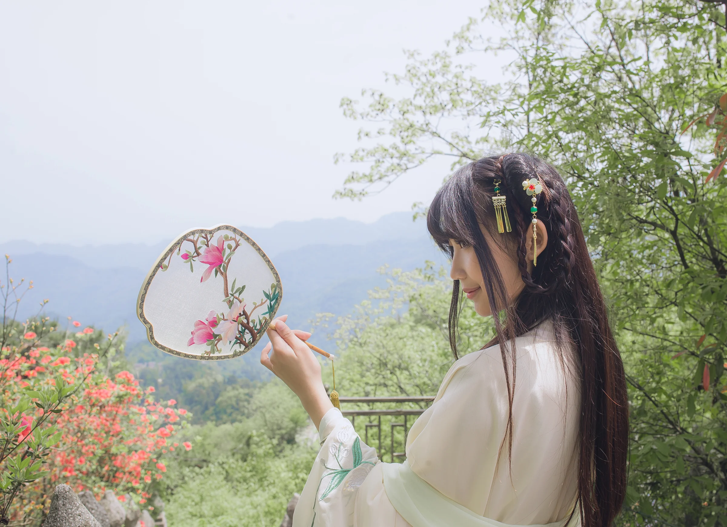 汉服私影，醉桃花｜高清图片集