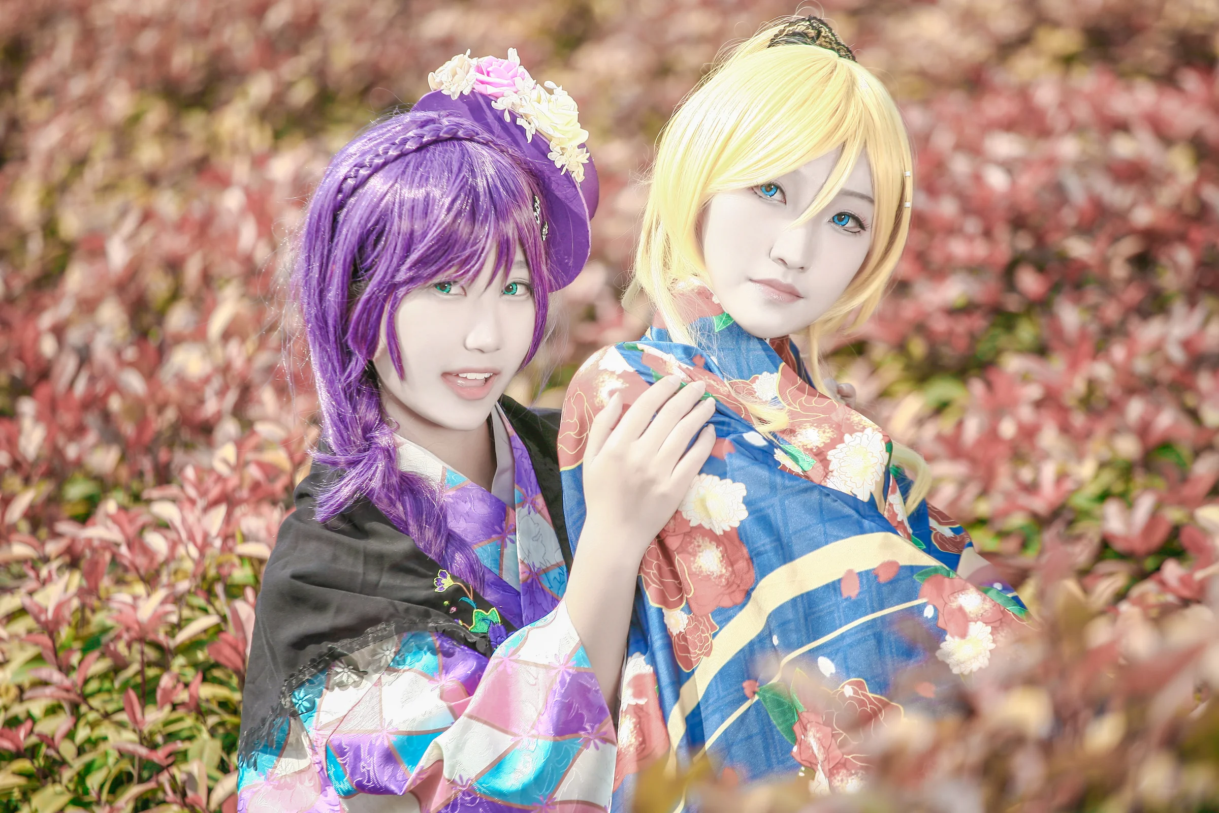绘希大正和服未觉醒COS写真