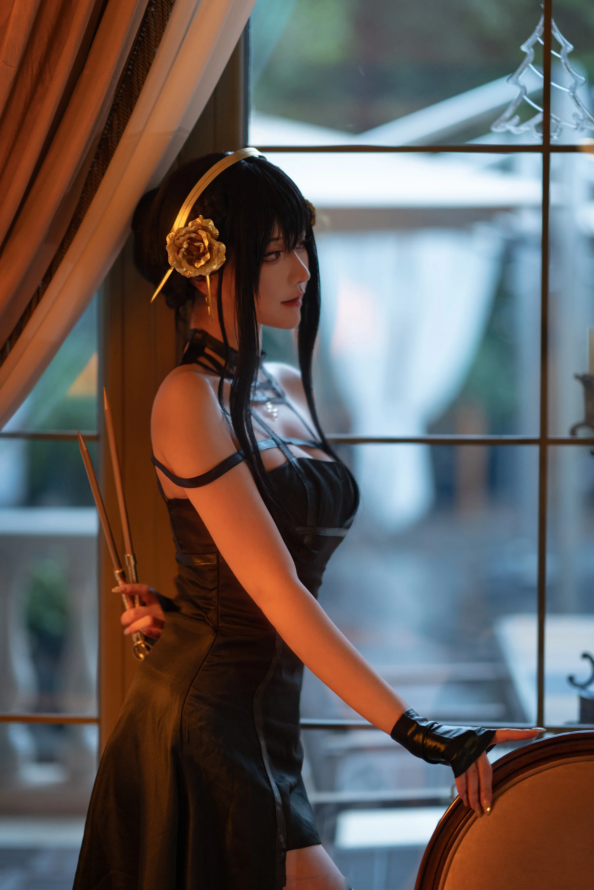 《SPY×FAMILY》荆棘公主约尔·福杰COS写真