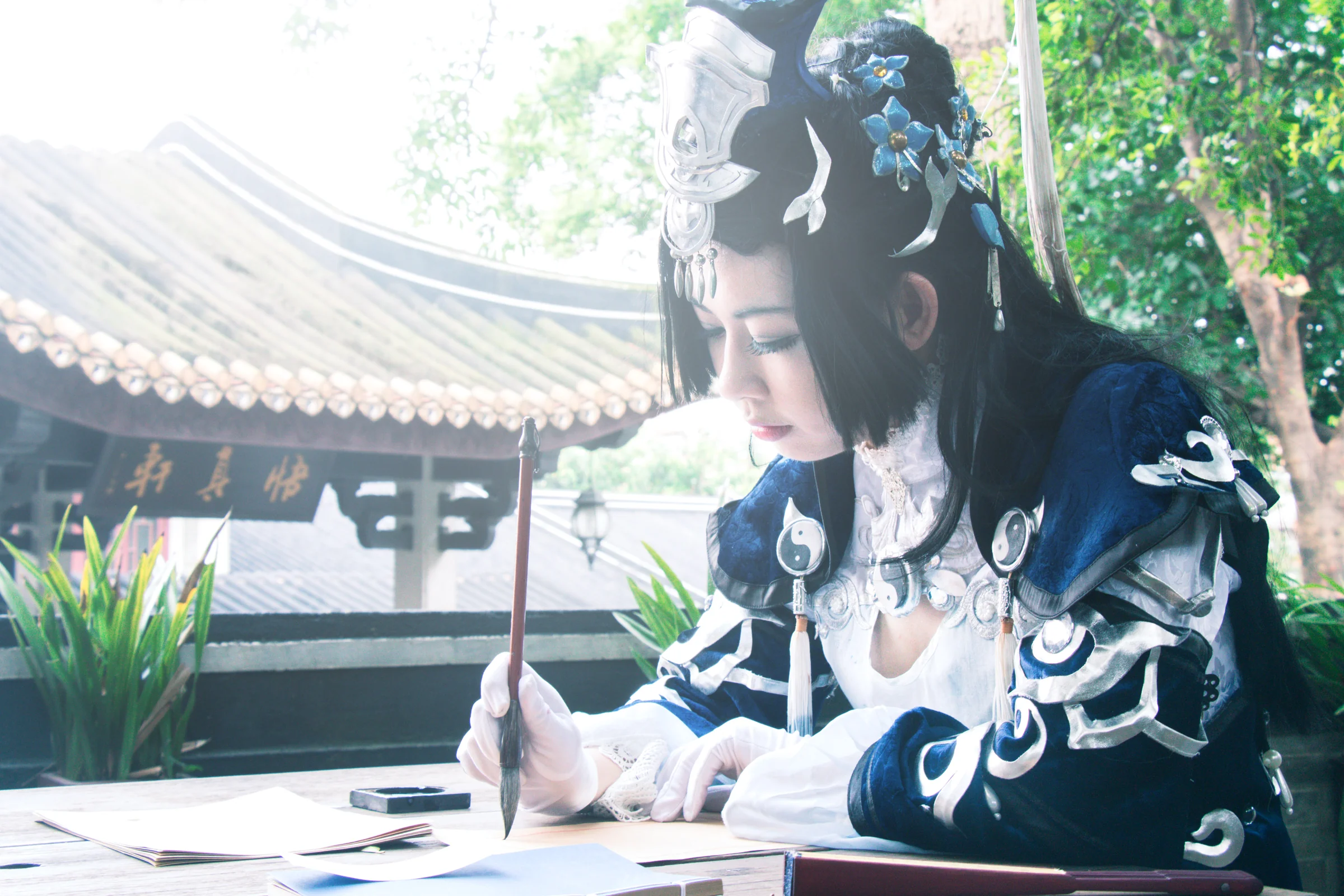 剑侠情缘叁纯阳成女COS写真