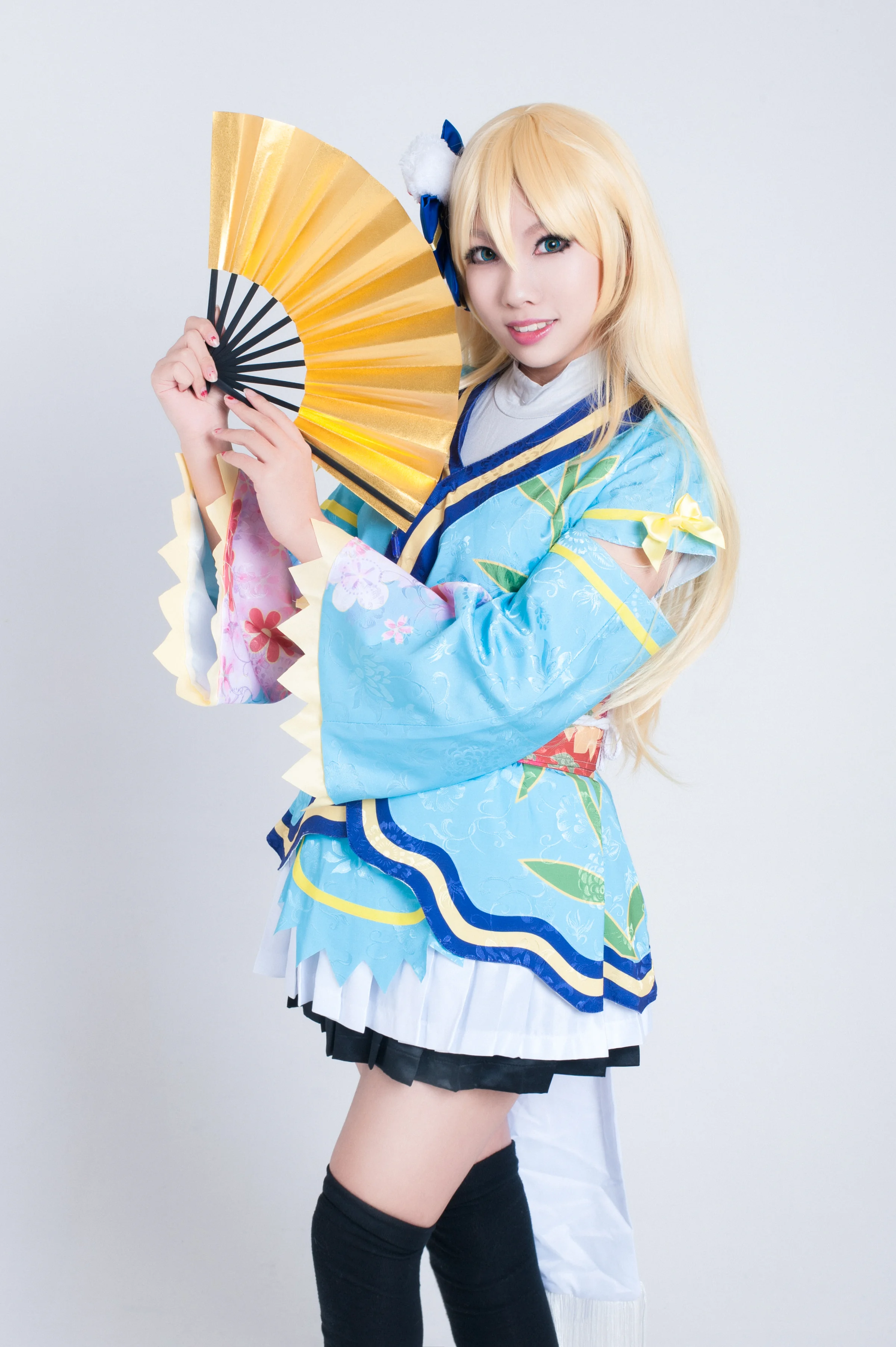 love live绚濑绘里aa打歌服和服COS写真