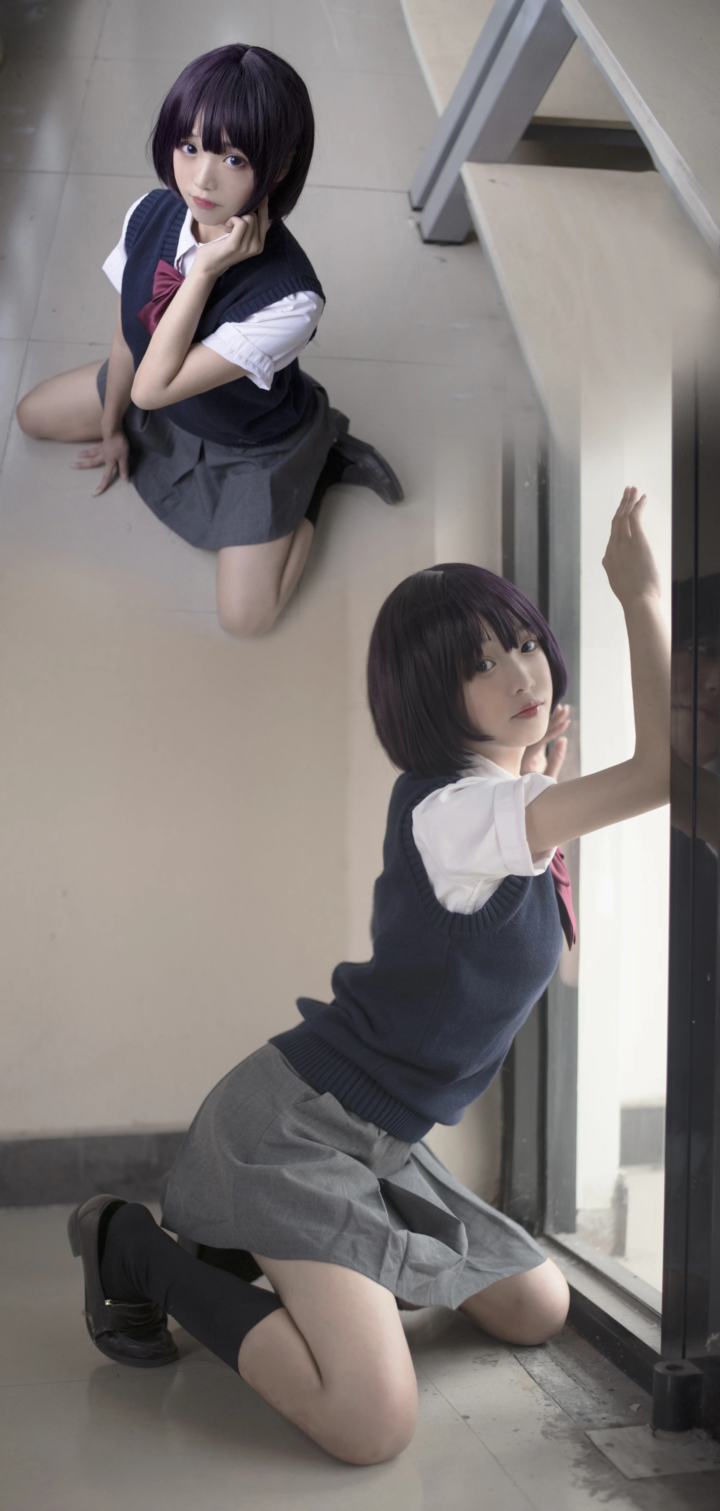 人渣的本愿安乐冈花火COS写真