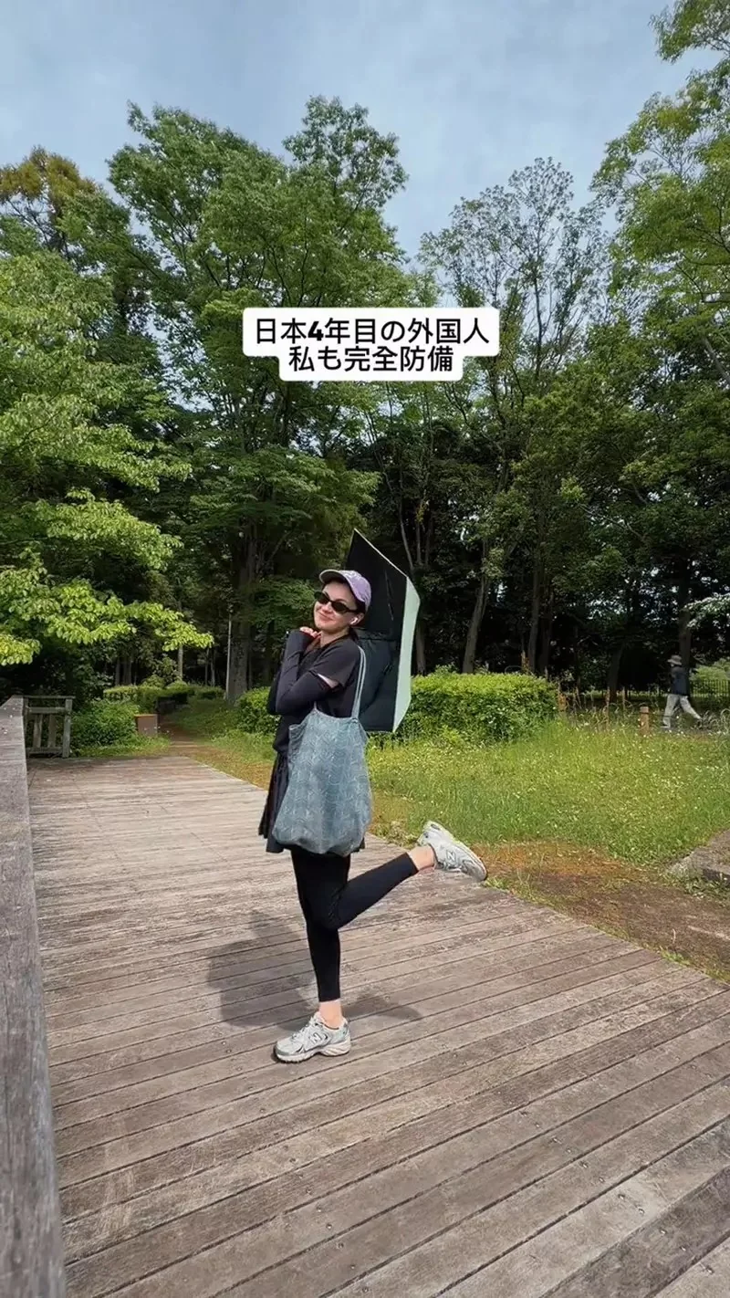 《包緊緊的夏天防曬策略》從俄羅斯來日本定居四年後才明白的紫外線防護萬無一失穿搭｜高清图片集
