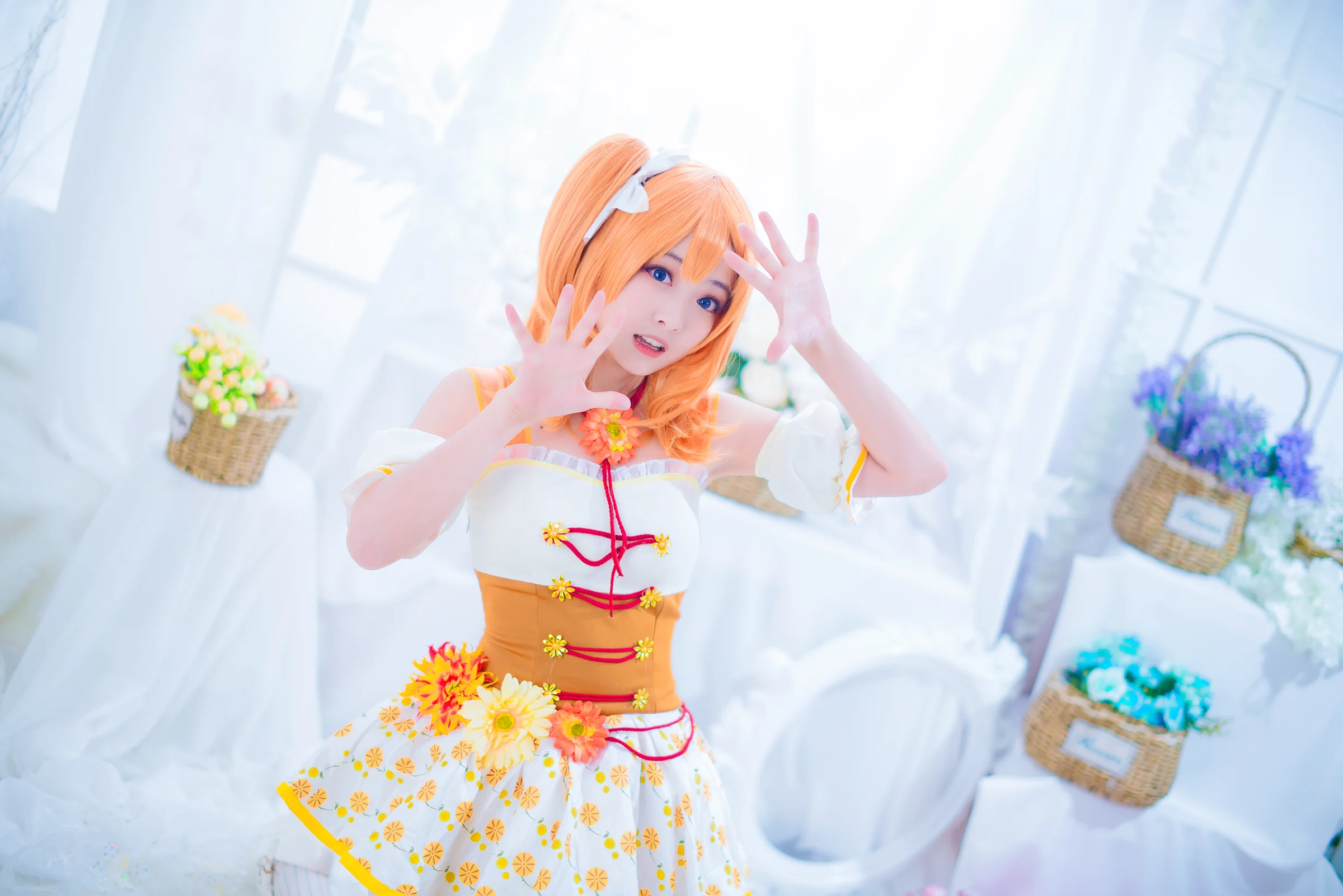 高坂穗乃果 花精灵果COS写真