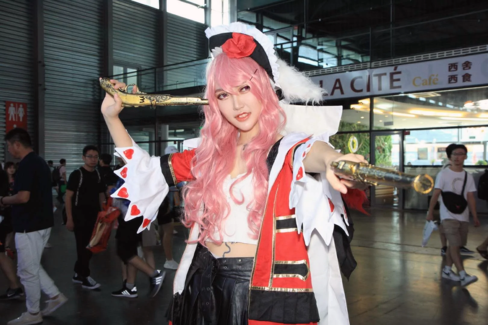 王者荣耀虞姬加勒比小姐COS写真